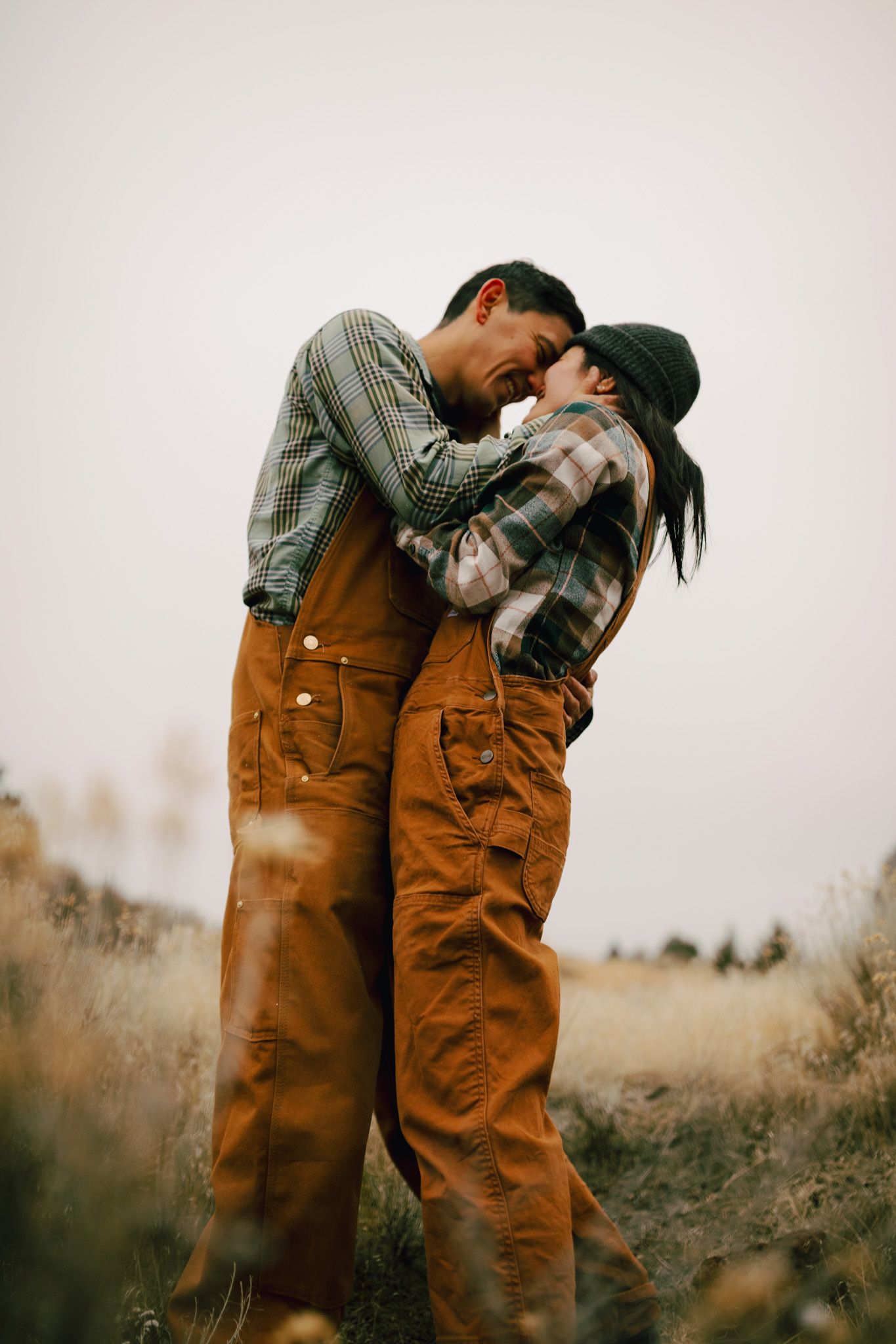 couple standing together for a couples photoshoot