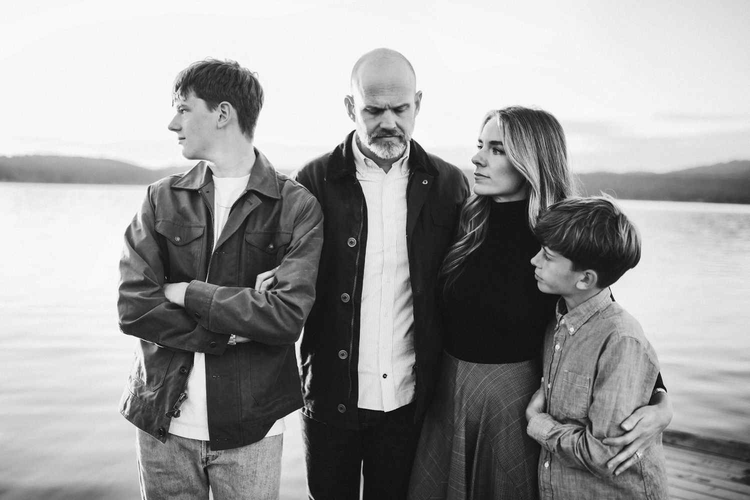 Family photoshoot in McCall