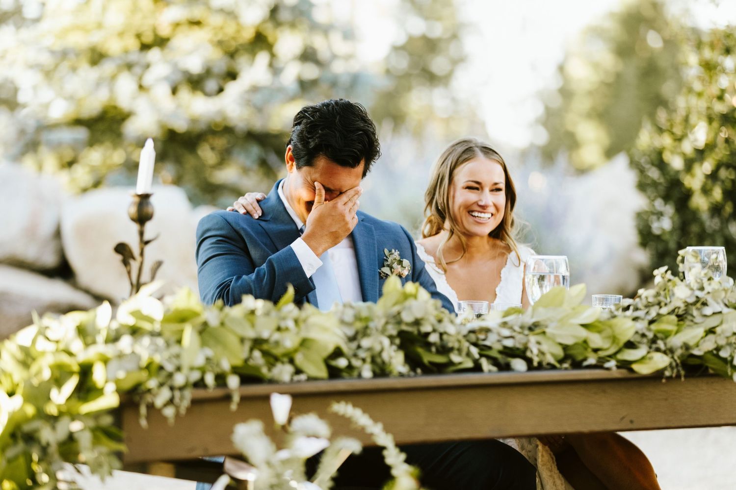 Wedding photography at Shay Meadows Ranch in Big Bear California