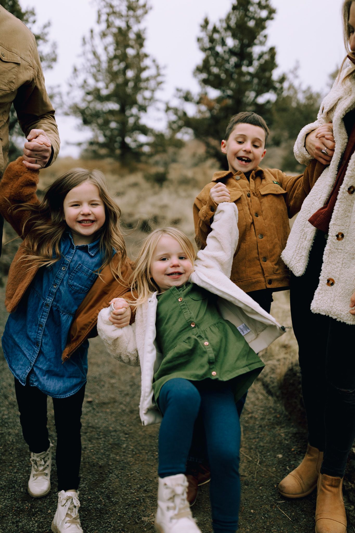 Family photoshoot in Redmond Oregon