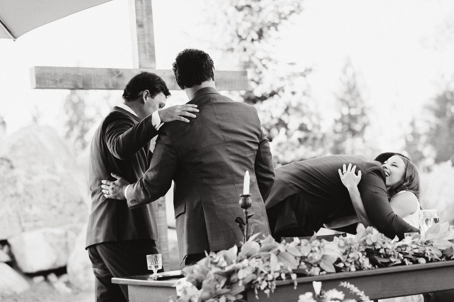 Wedding photography at Shay Meadows Ranch in Big Bear California