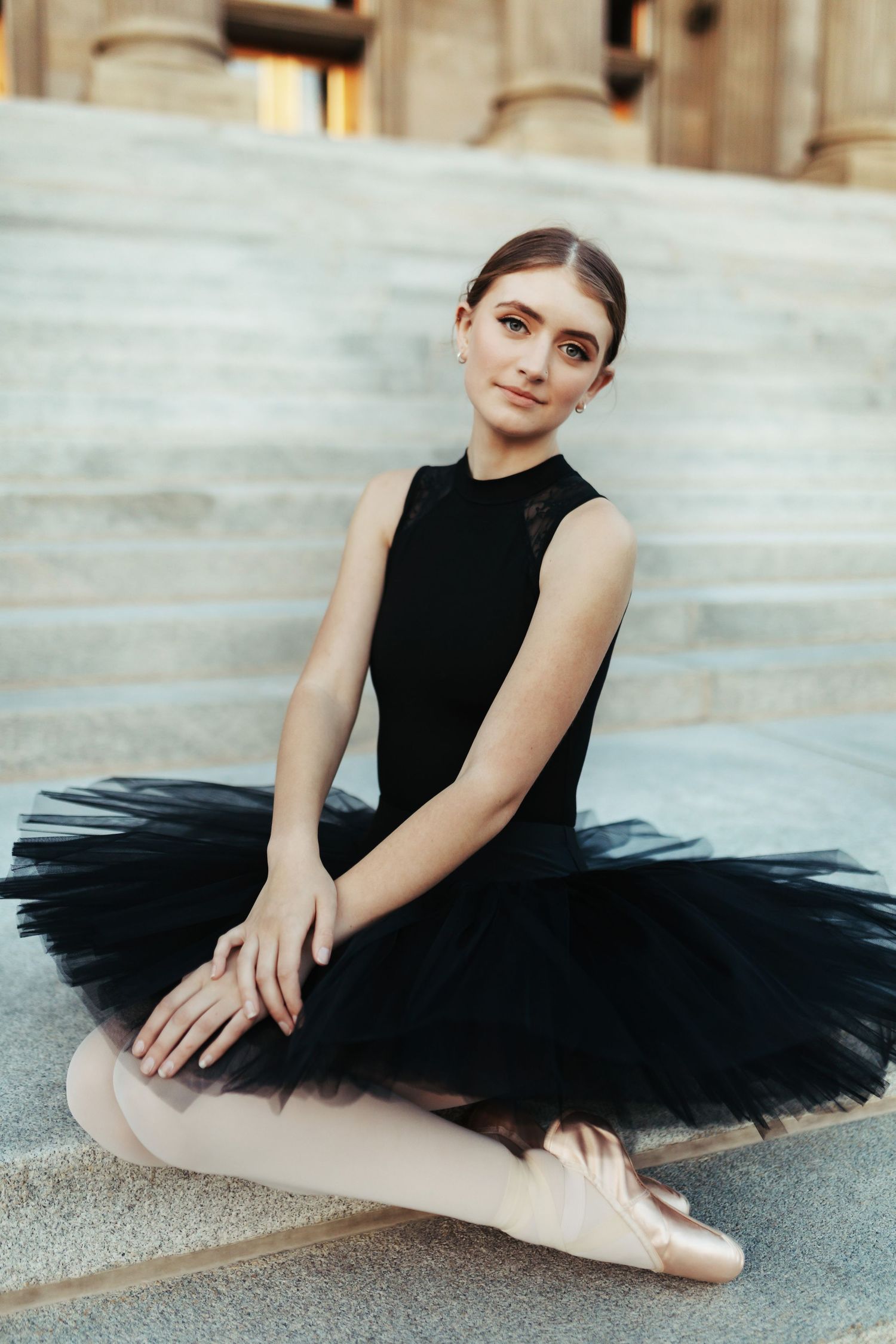 Senior photoshoot in downtown Boise