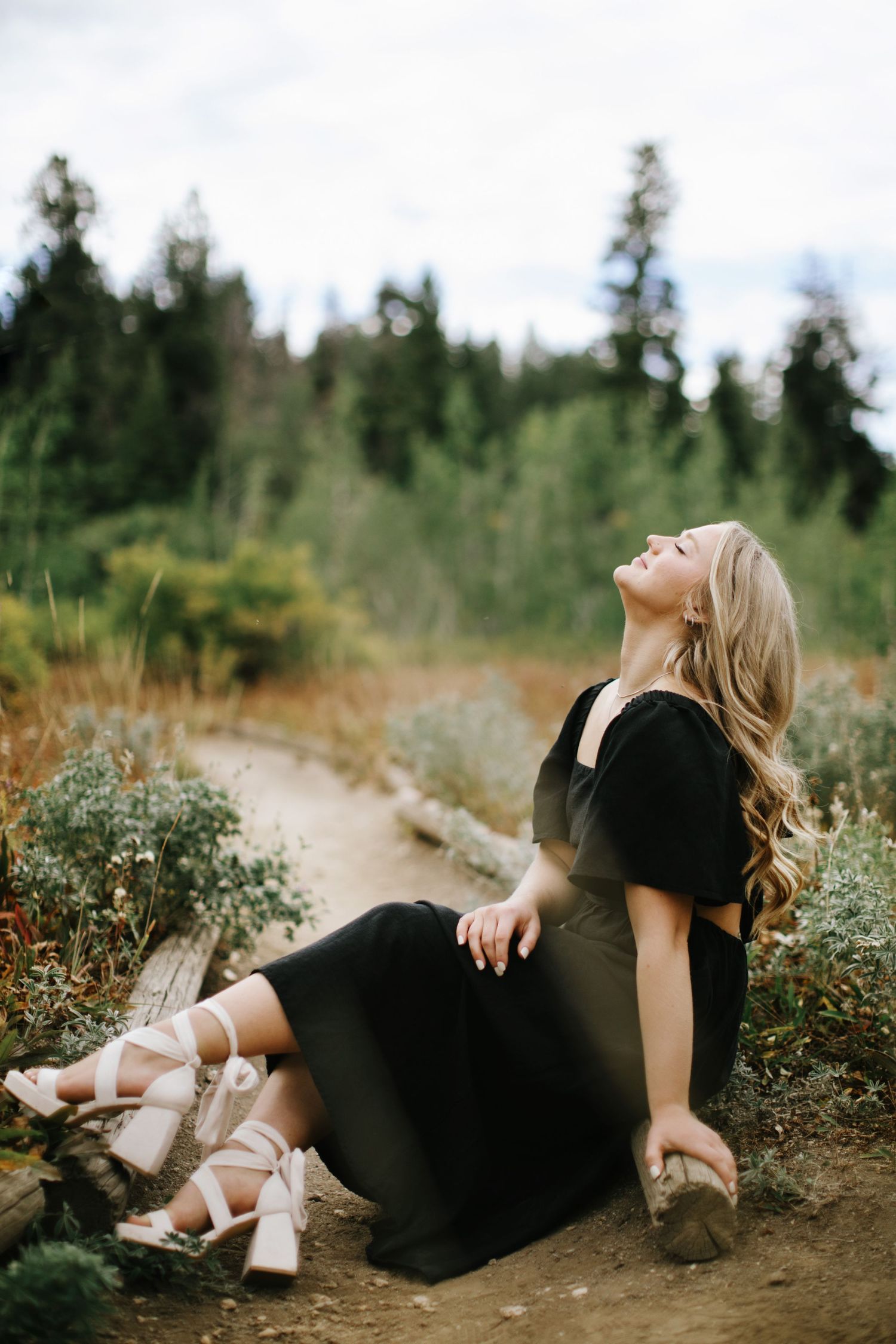 Senior photoshoot in downtown Boise