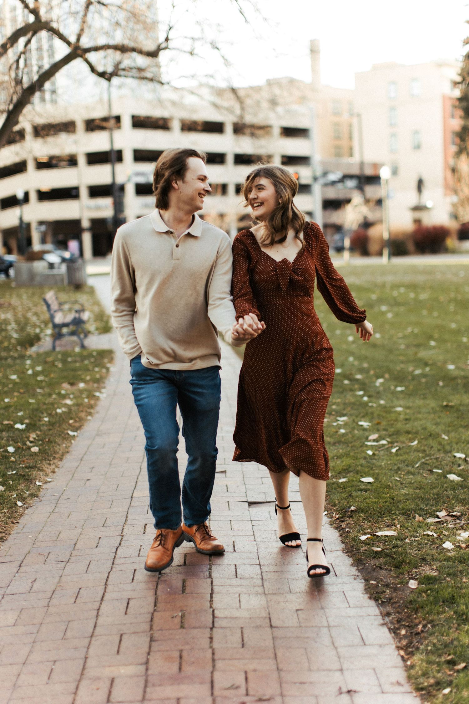 Engagement photoshoot in Boise Idaho