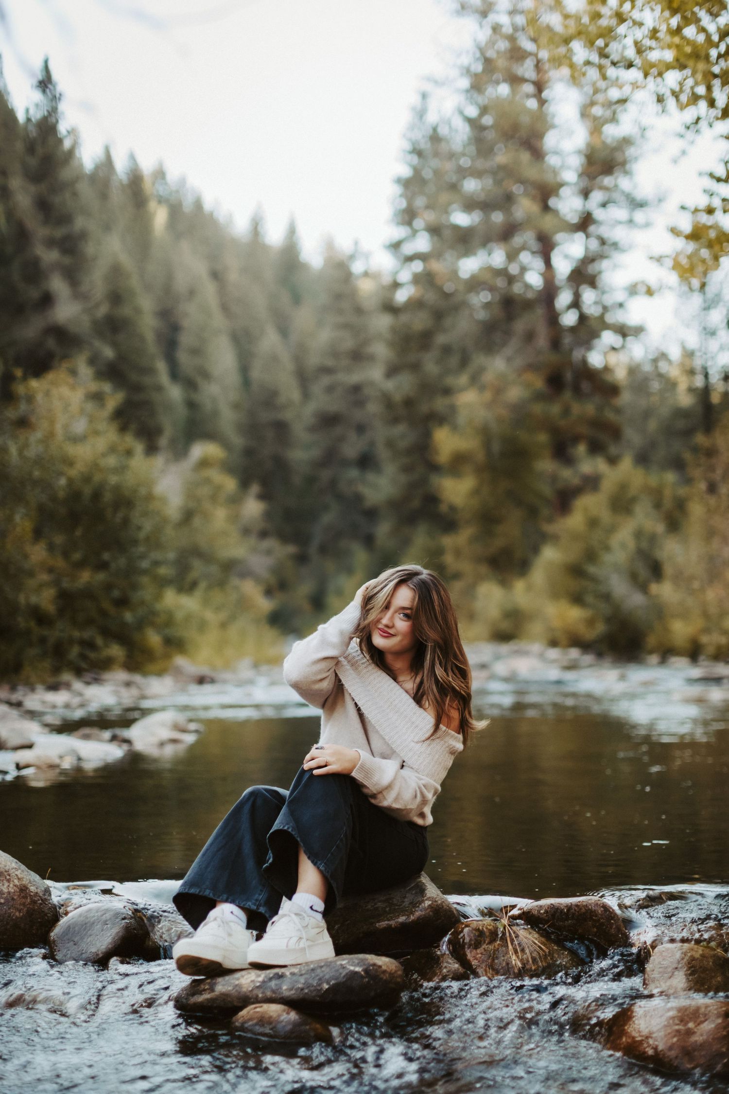 Senior photoshoot in Boise