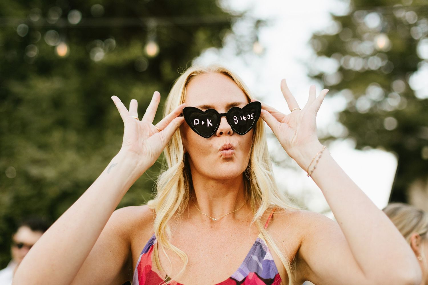 Candid image of wedding reception at Shay Meadows Ranch in Big Bear California