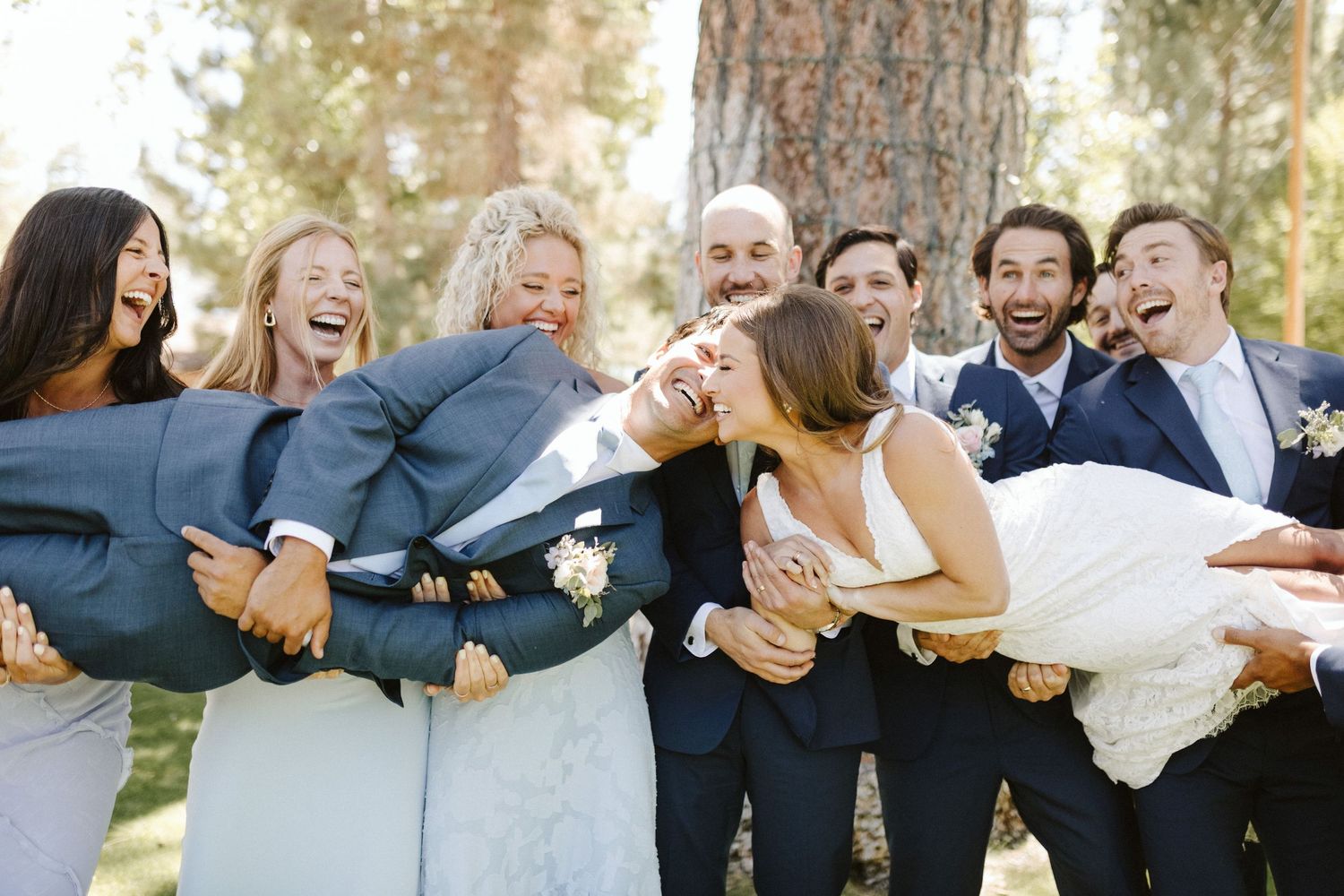 Wedding photography at Shay Meadows Ranch in Big Bear California
