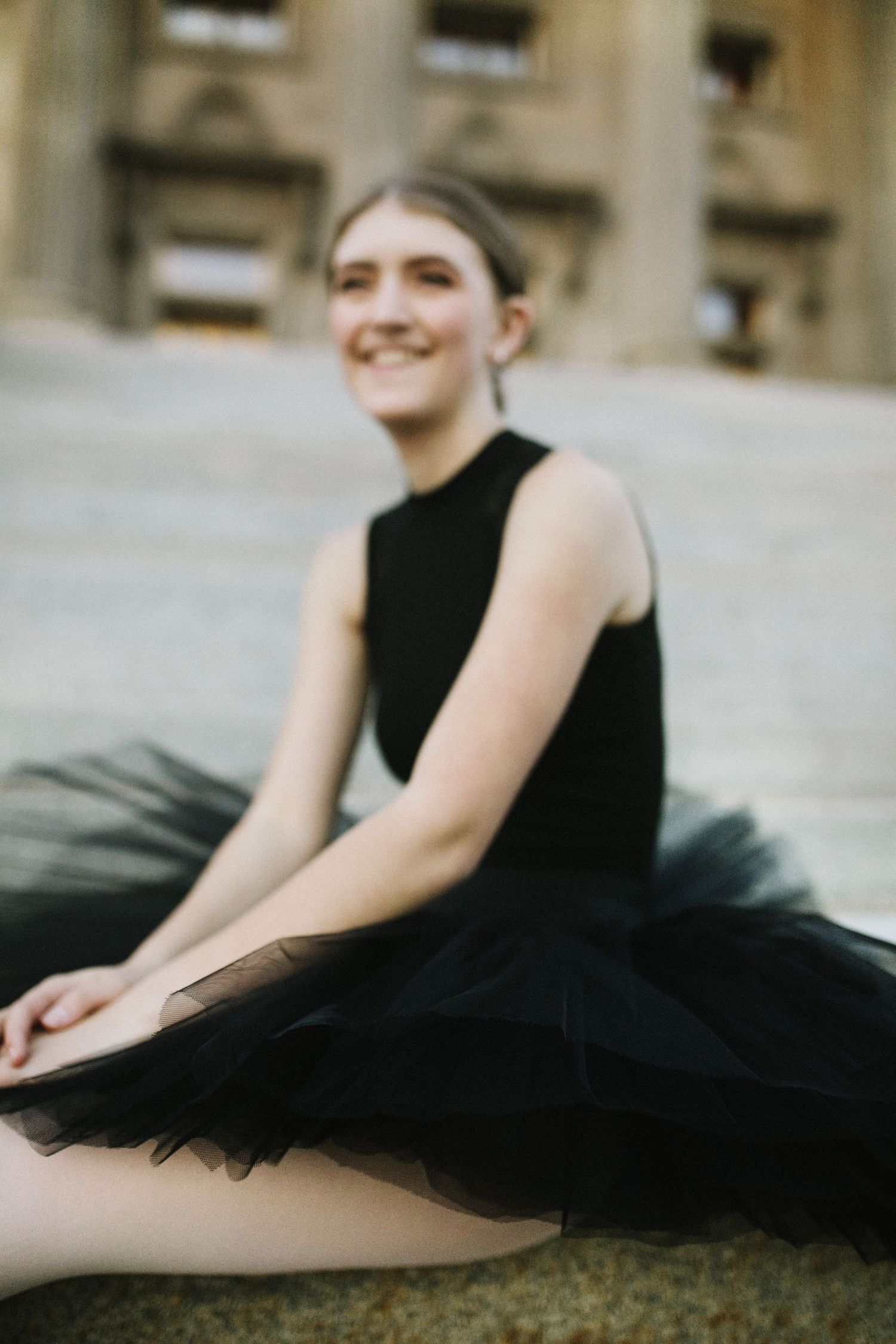 Senior photoshoot in downtown Boise