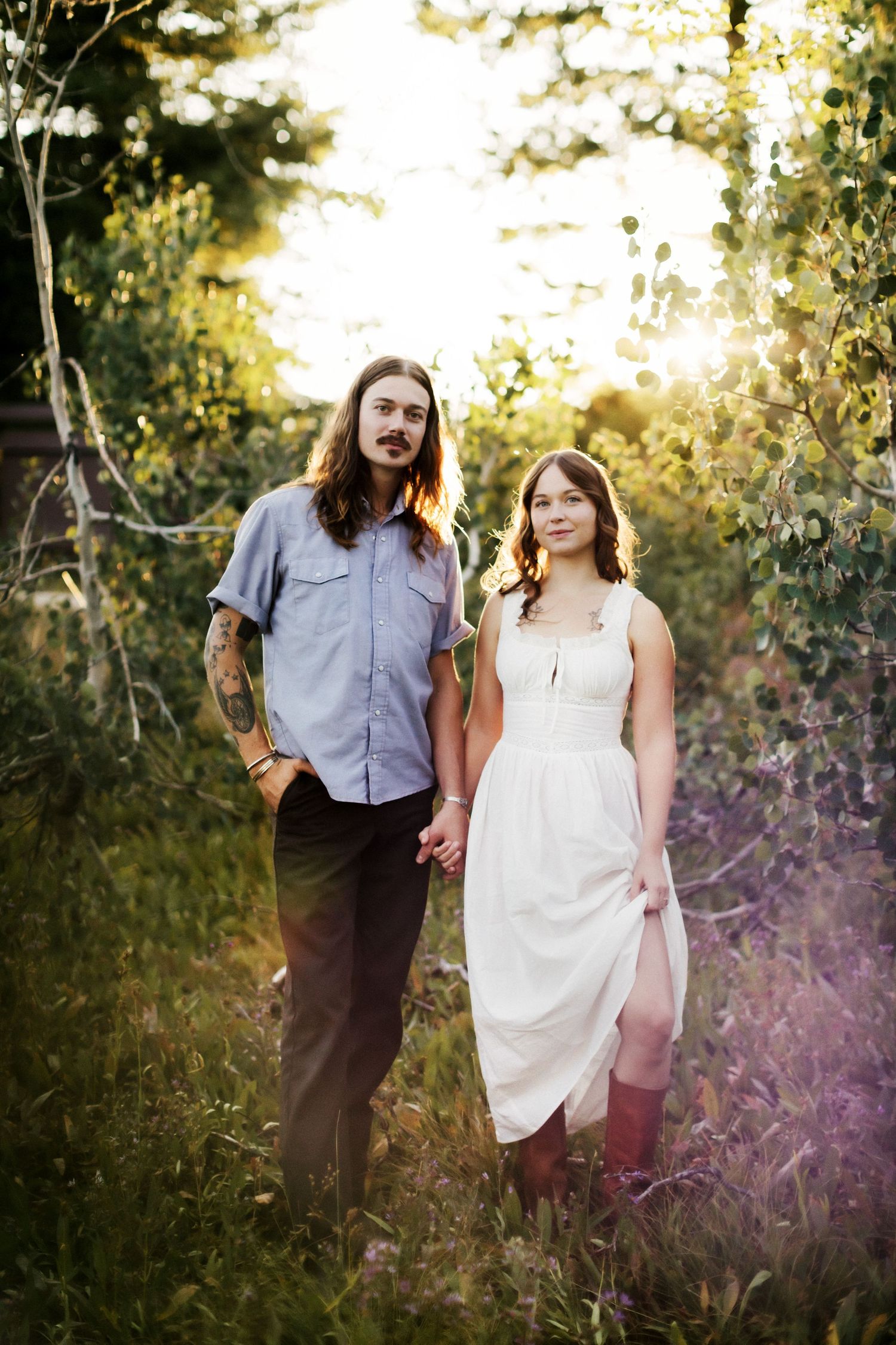 Engagement photoshoot in Boise Idaho