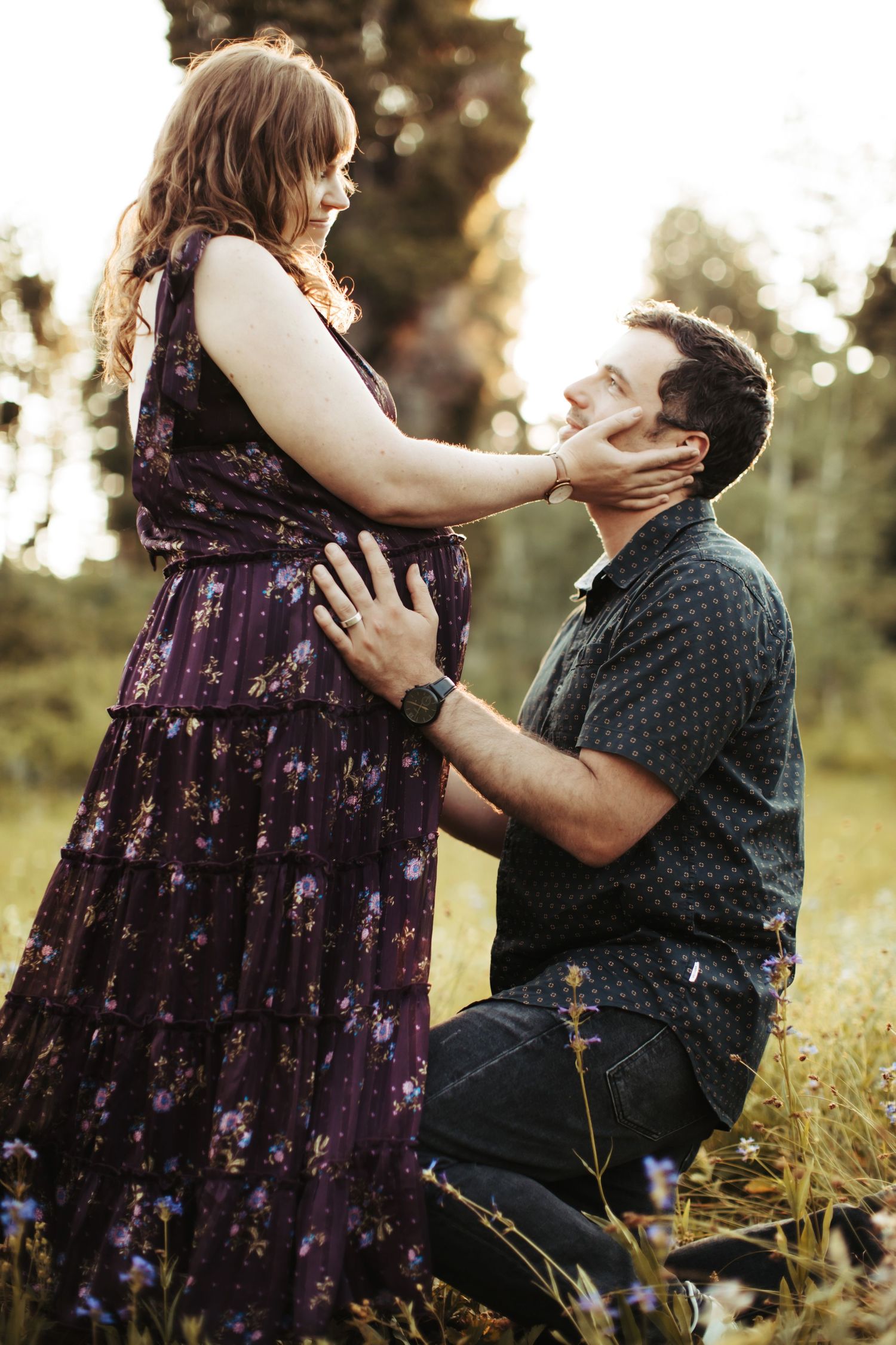 Maternity photoshoot in Boise