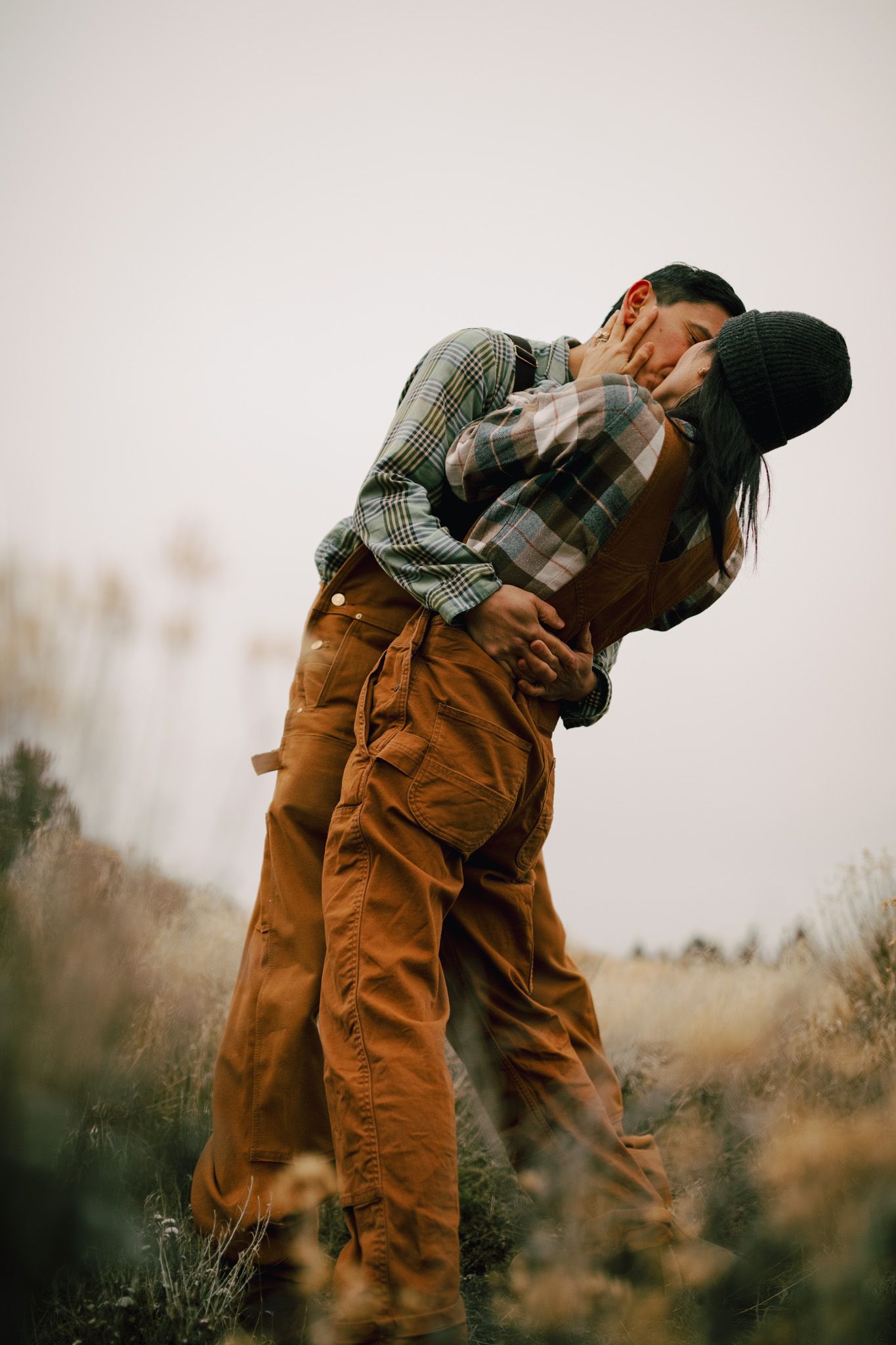 couple standing together for a couples photoshoot