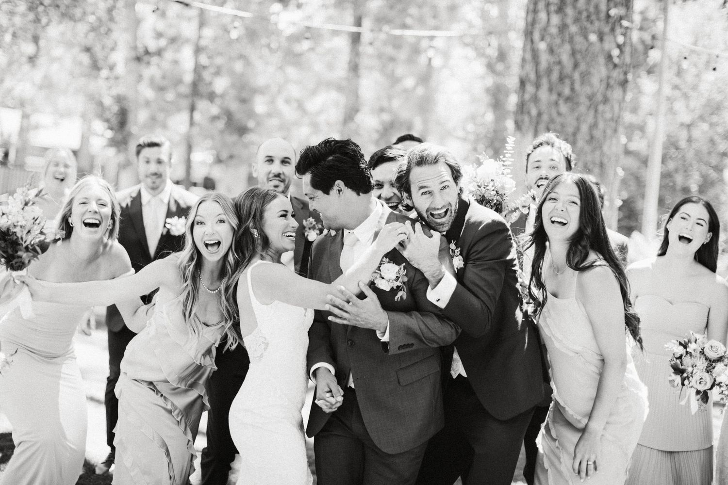 Wedding photography at Shay Meadows Ranch in Big Bear California