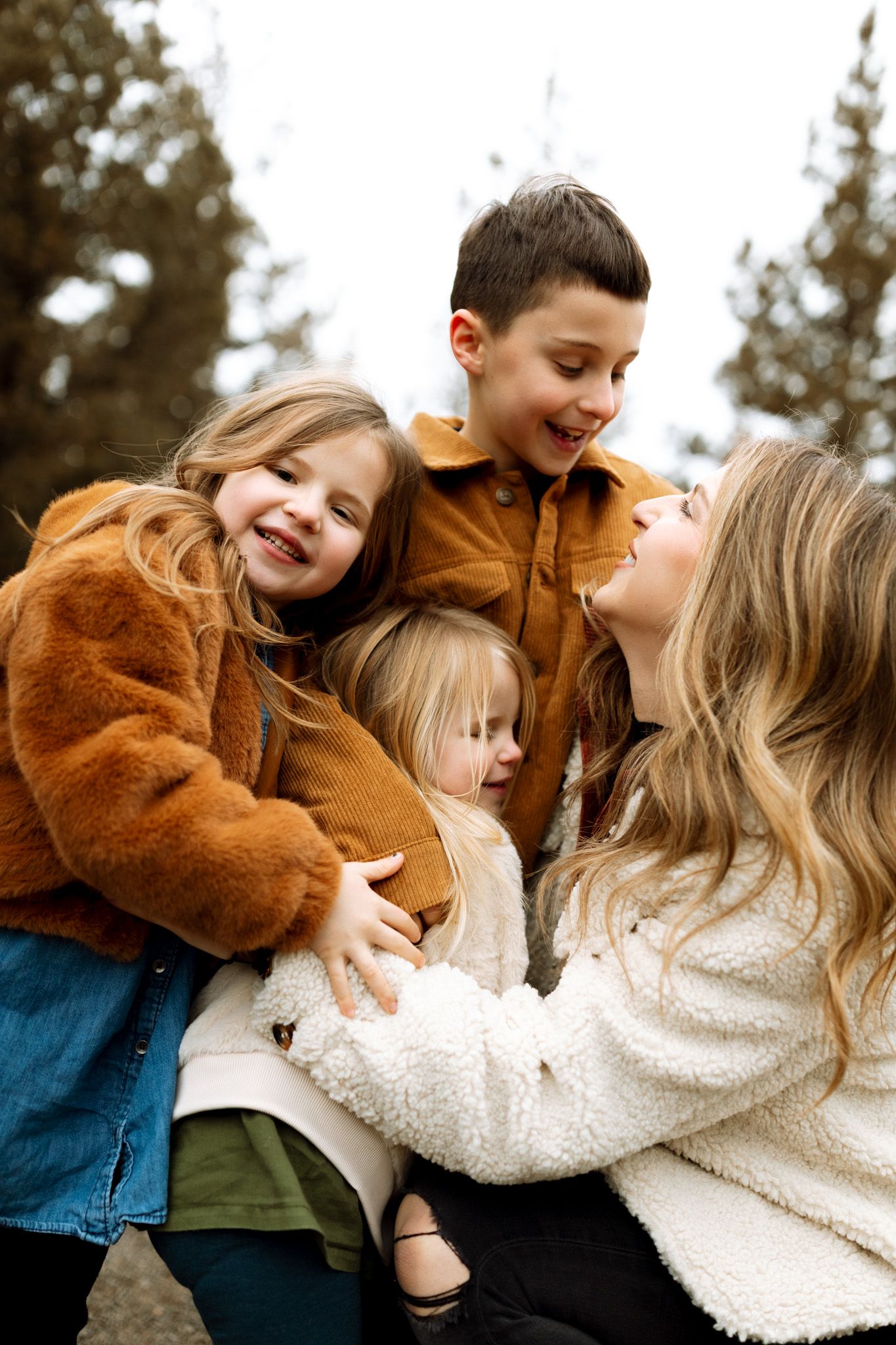 Family photoshoot in Redmond Oregon