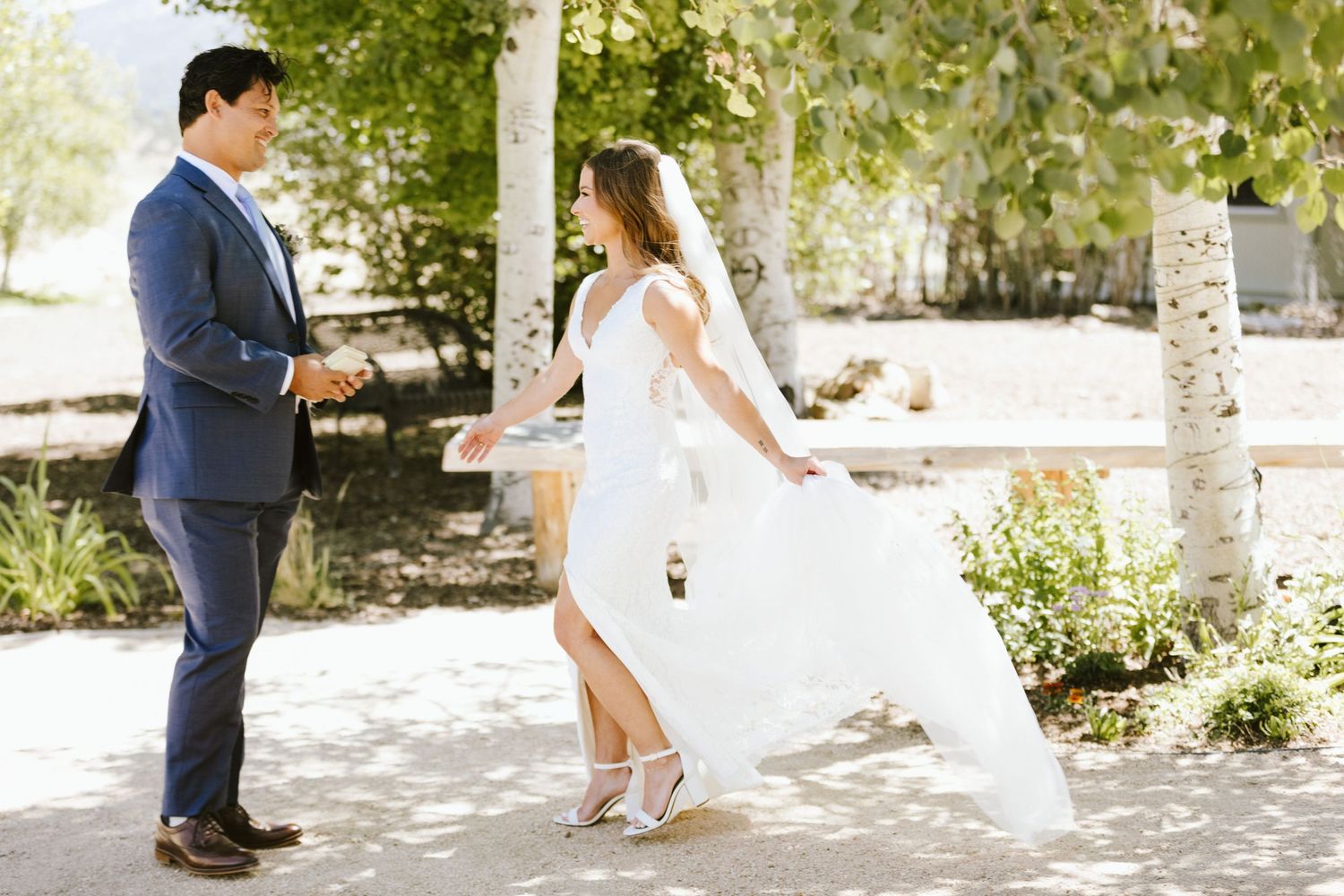 Wedding photography at Shay Meadows Ranch in Big Bear California