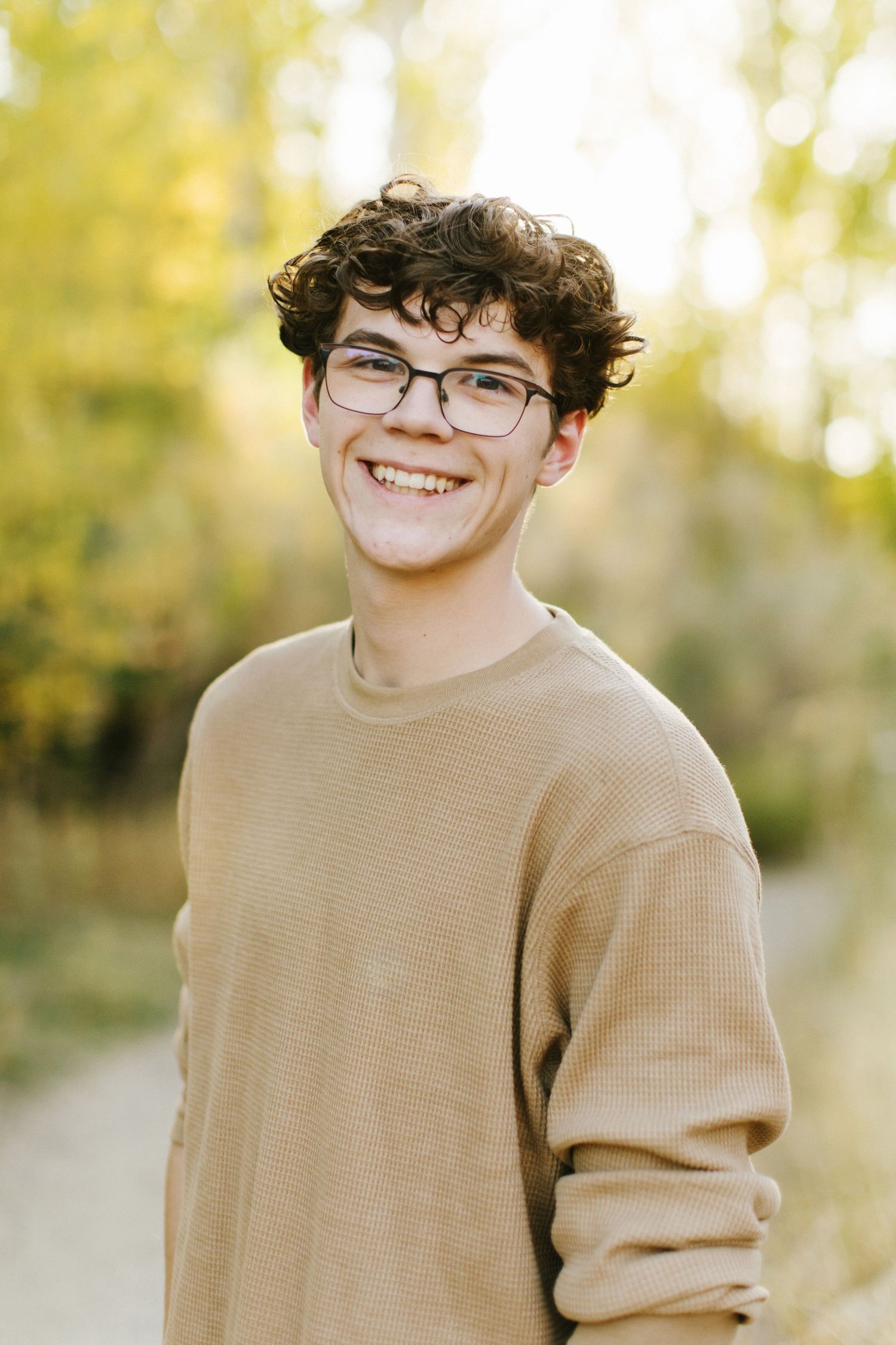 Senior photoshoot in downtown Boise