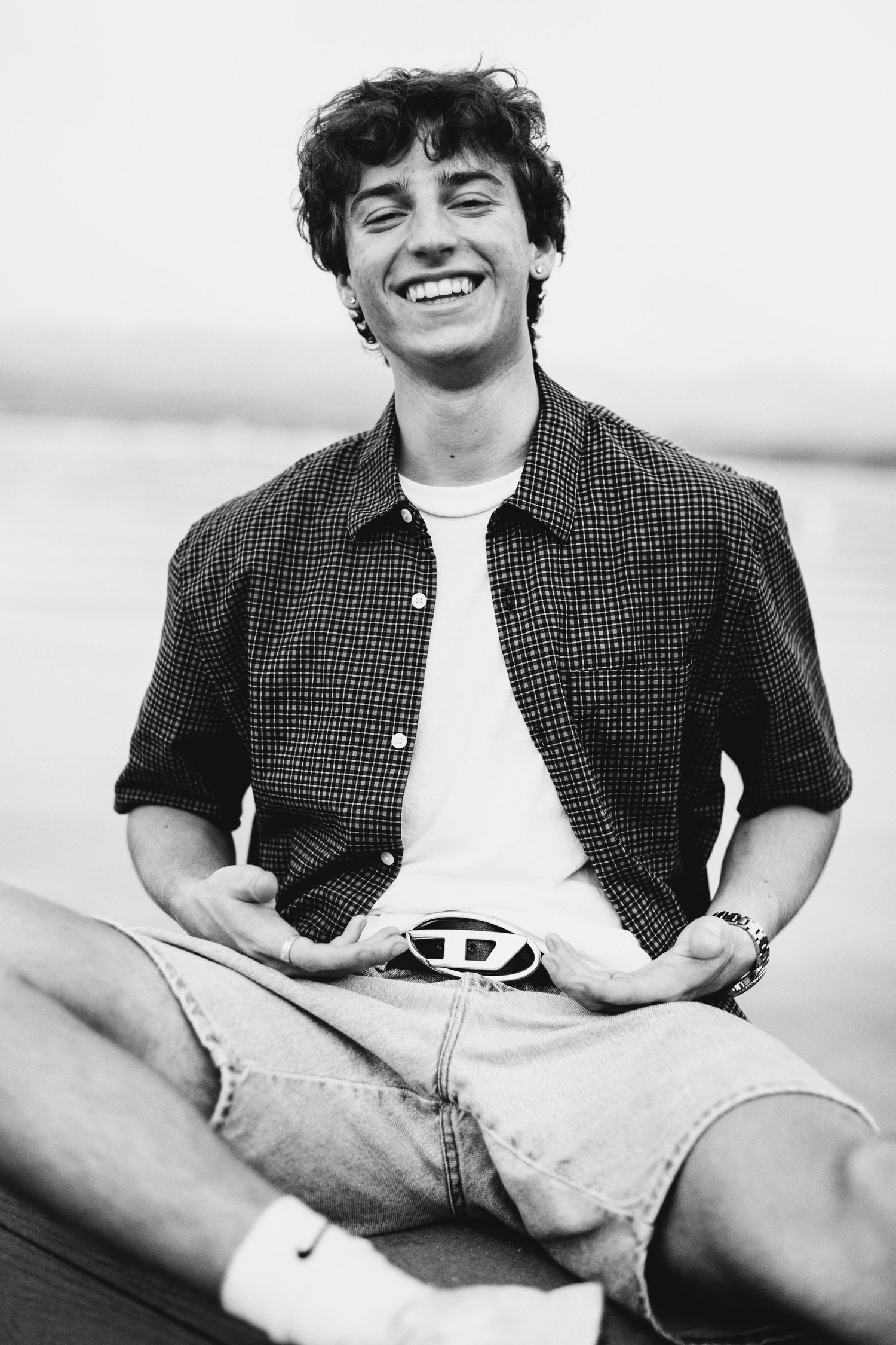 Senior photoshoot in downtown Boise