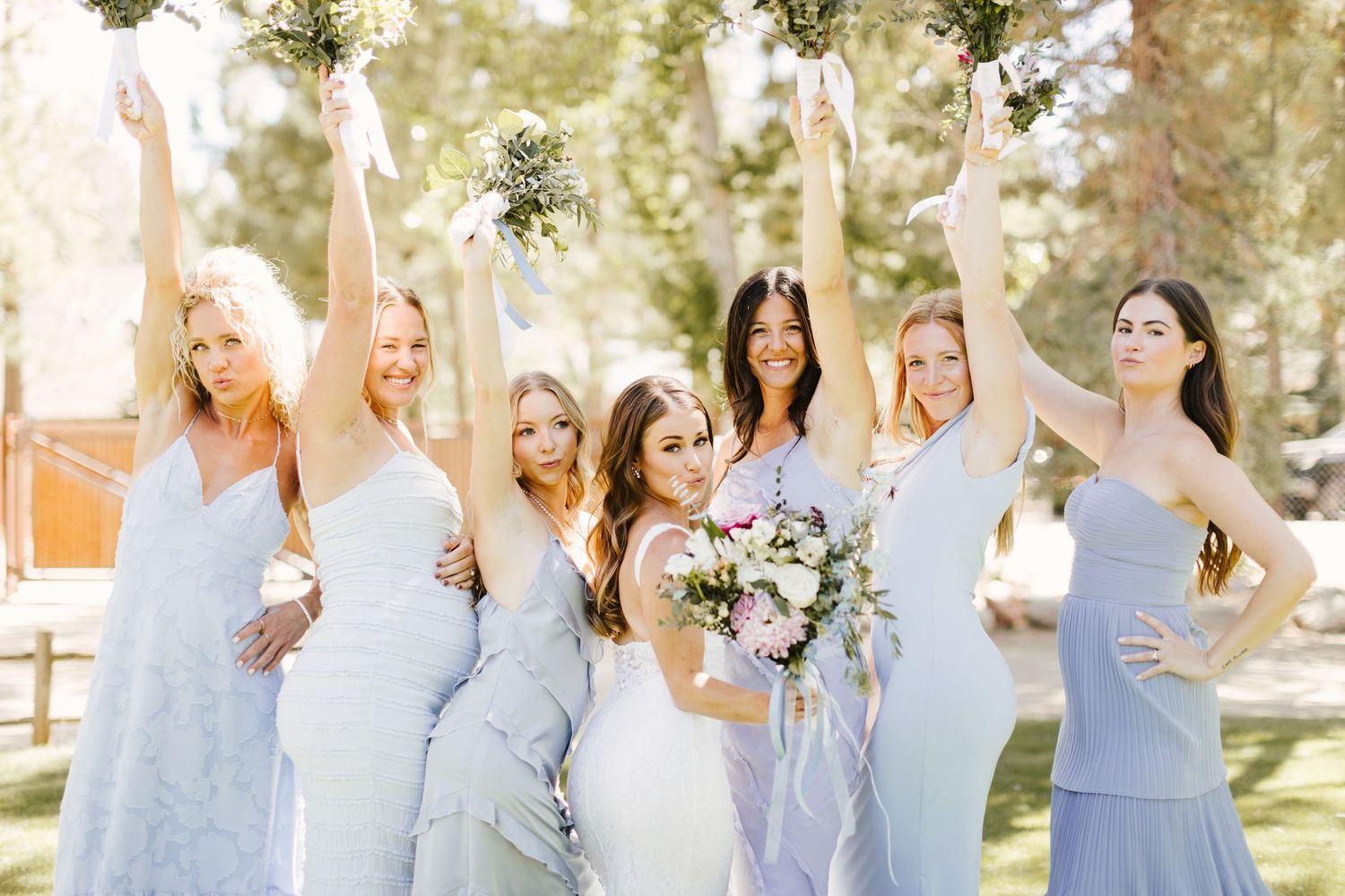 Wedding photography at Shay Meadows Ranch in Big Bear California