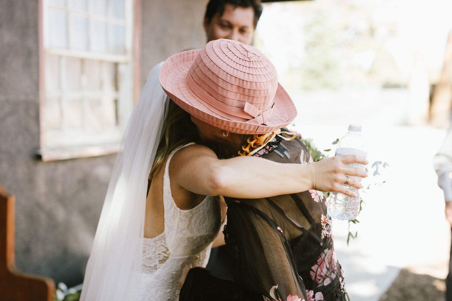 Candid photograph from wedding reception at Shay Meadow Ranch in Big Bear California