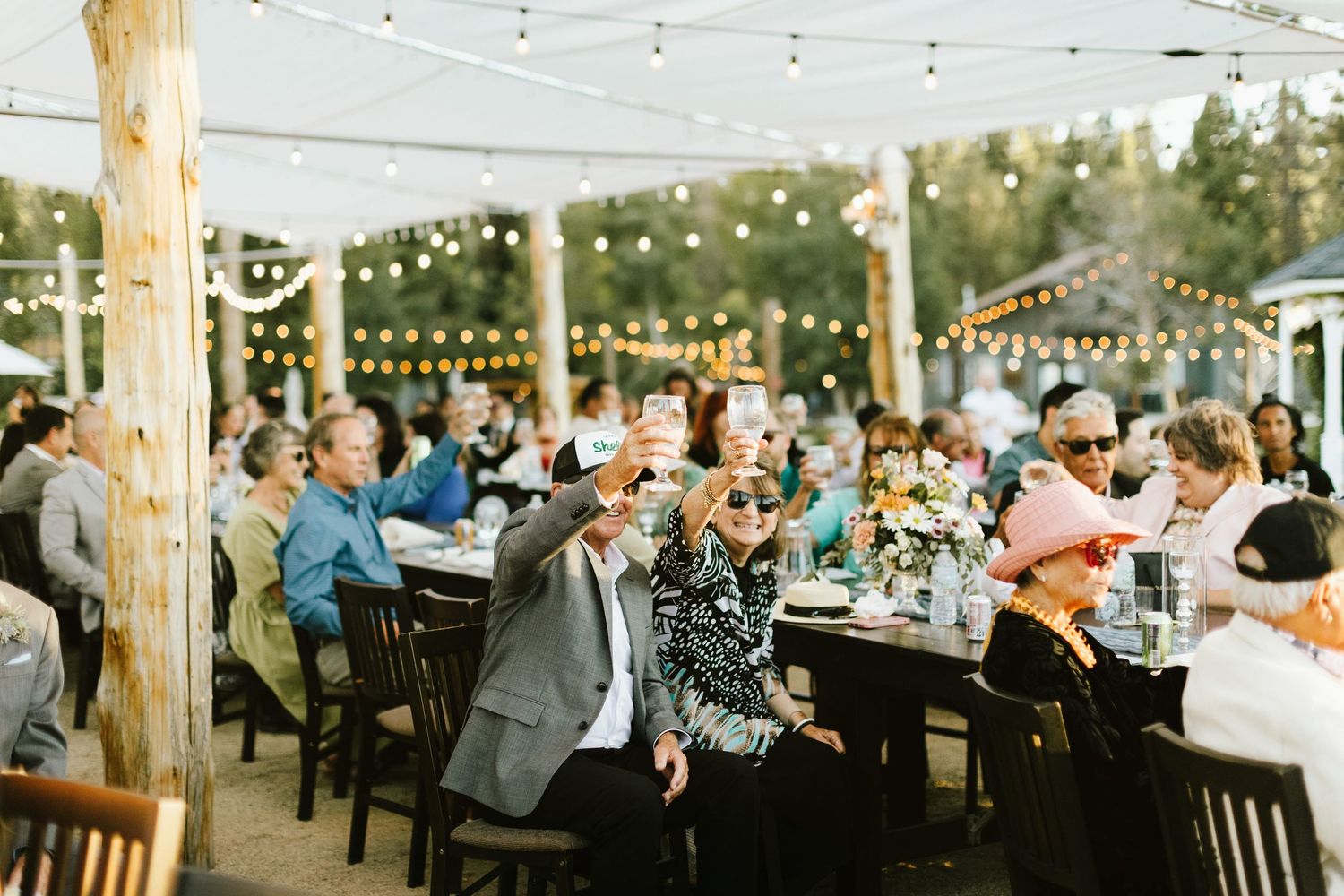 Wedding photography at Shay Meadows Ranch in Big Bear California