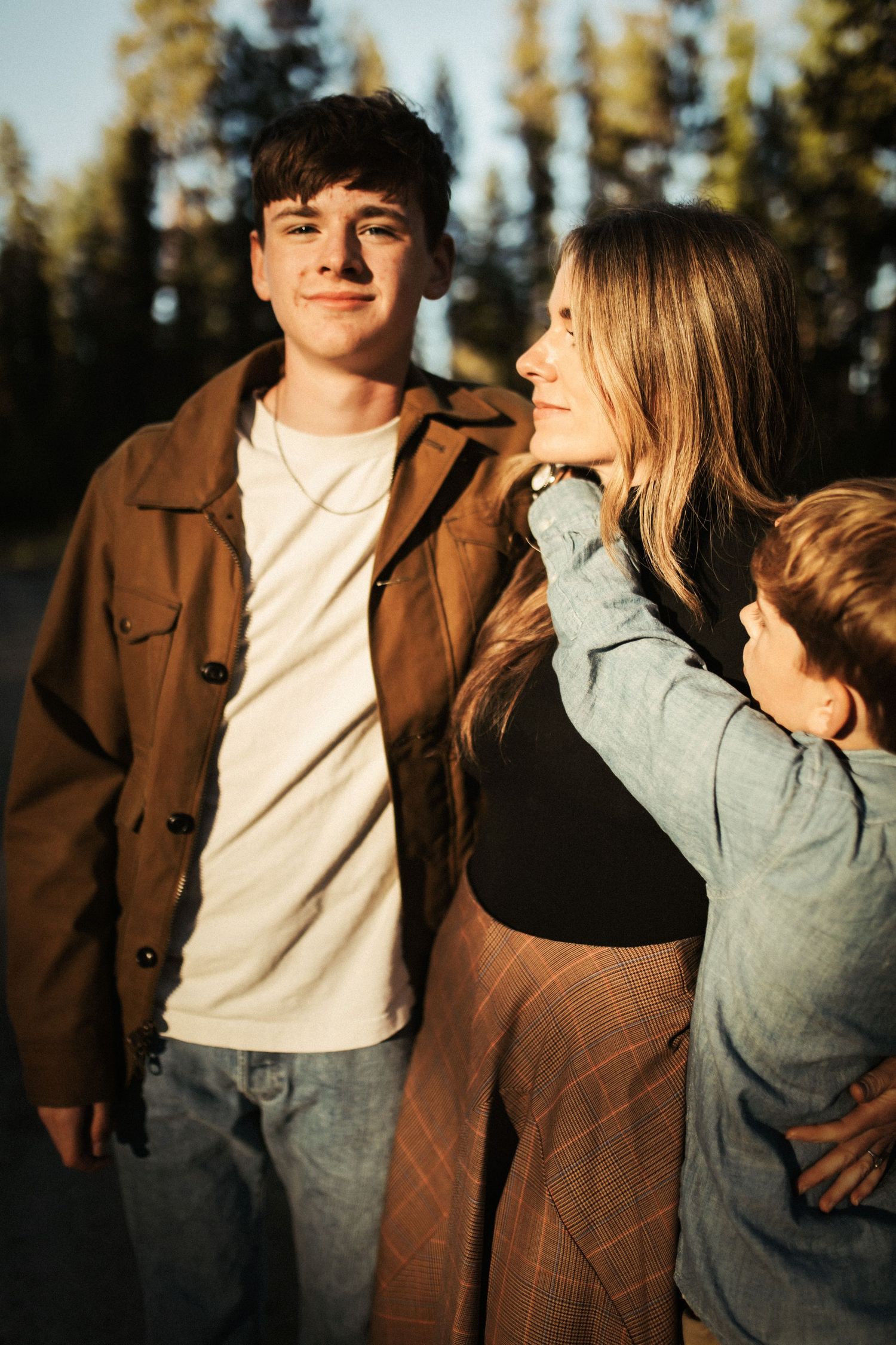 Family photoshoot in McCall