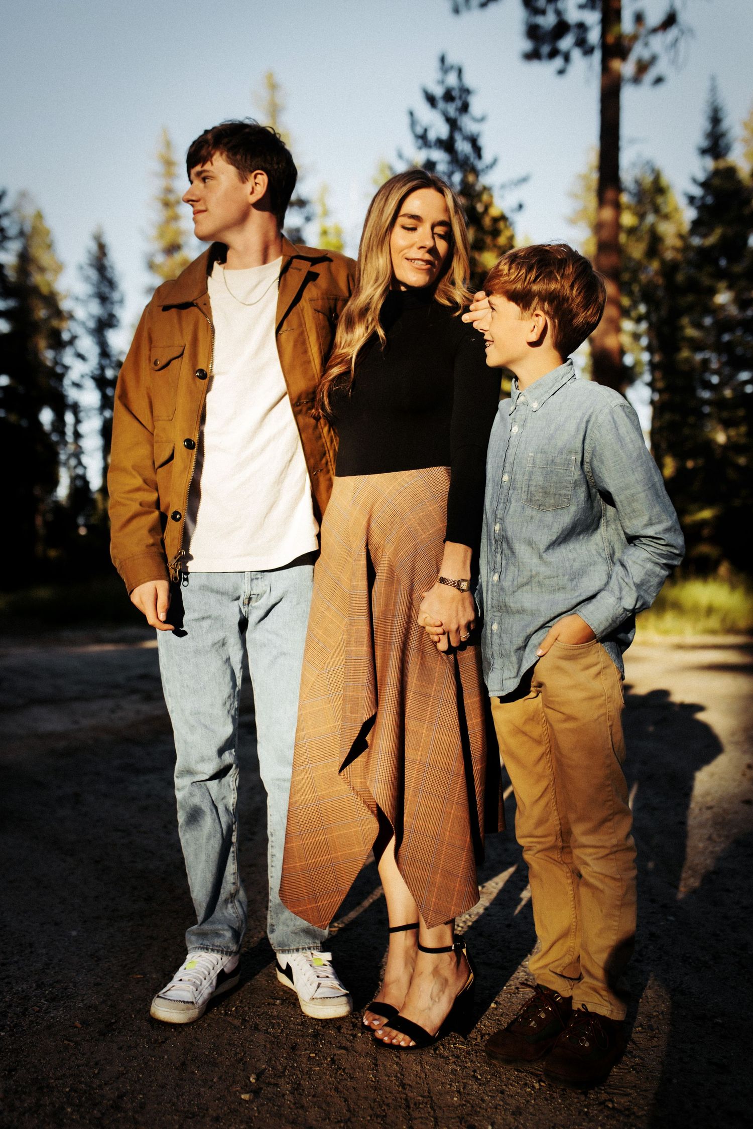 Family photoshoot in McCall