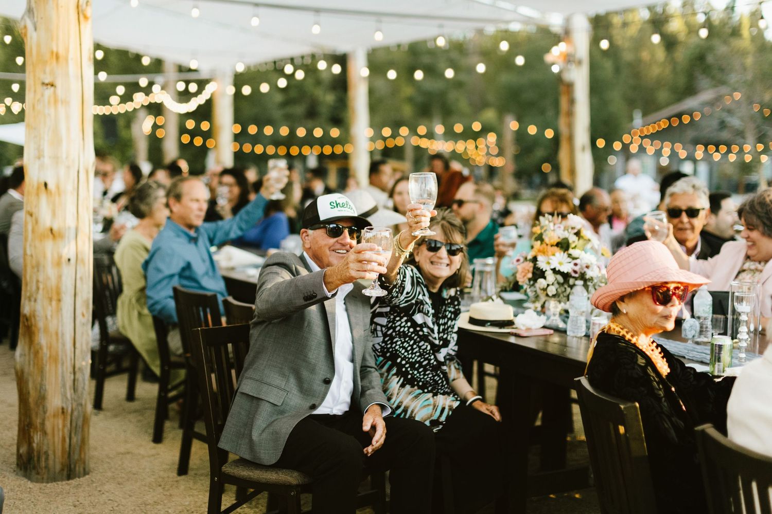 Wedding photography at Shay Meadows Ranch in Big Bear California