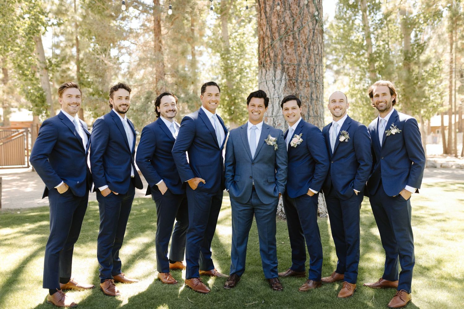 Wedding photography at Shay Meadows Ranch in Big Bear California