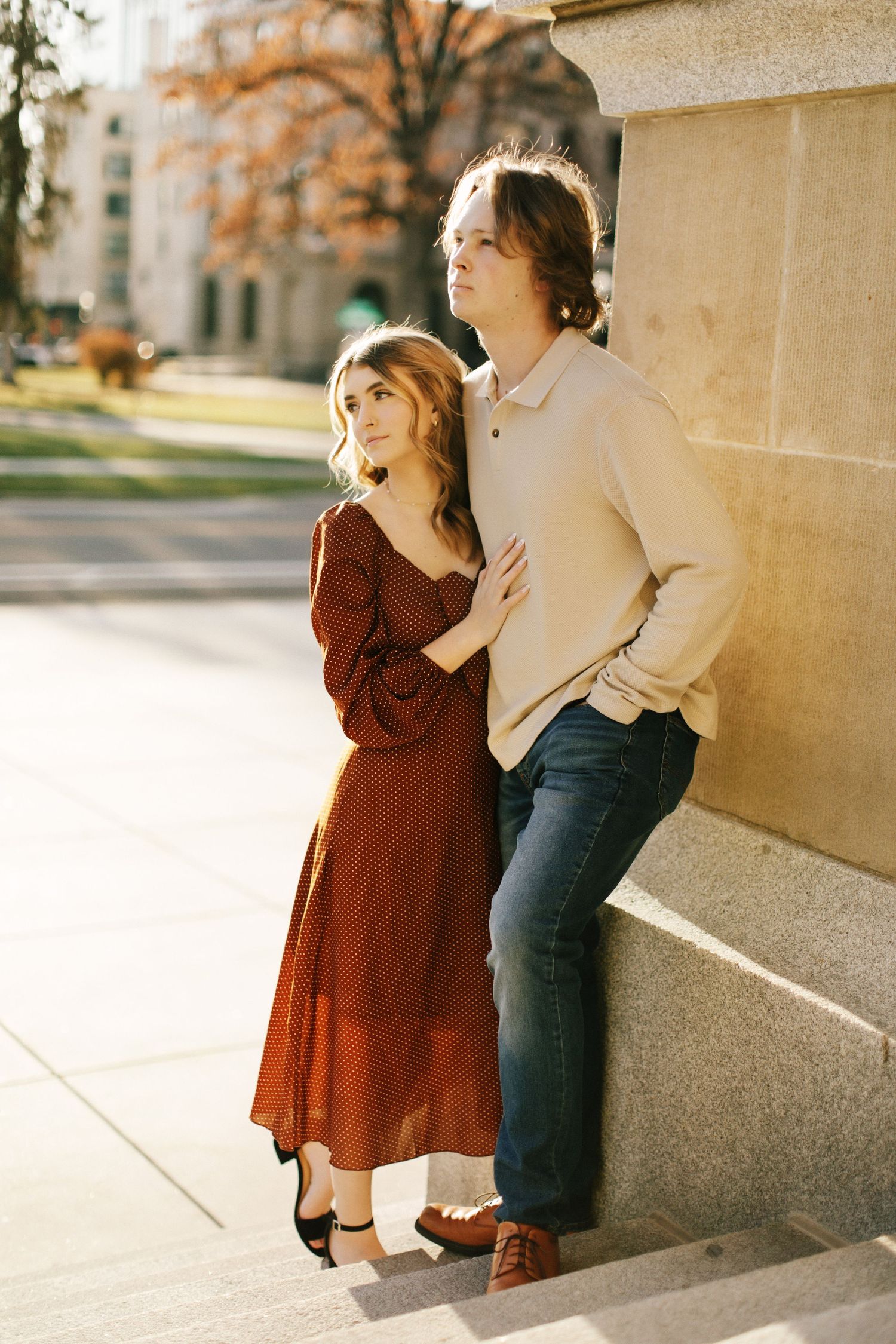 Engagement photoshoot in Boise Idaho