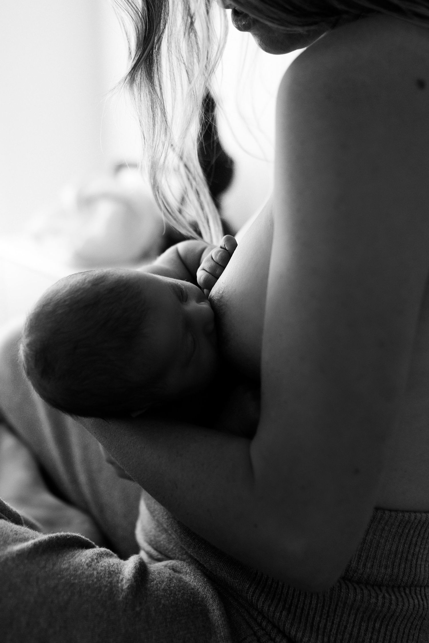 Newborn photography in home in Boise Idaho