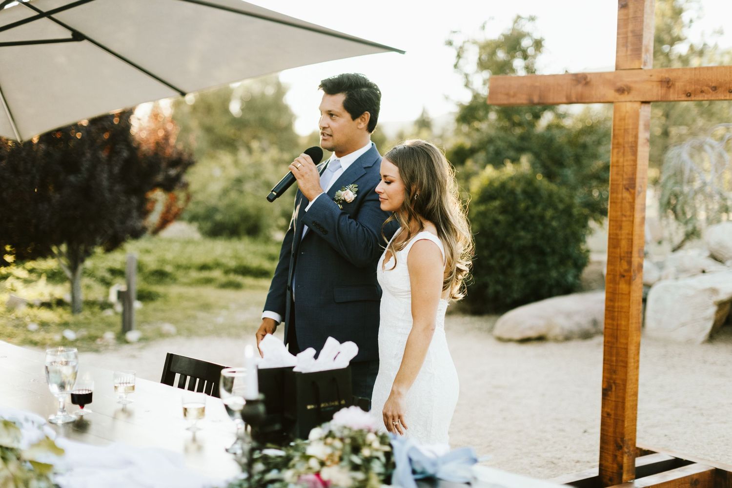 Wedding photography at Shay Meadows Ranch in Big Bear California