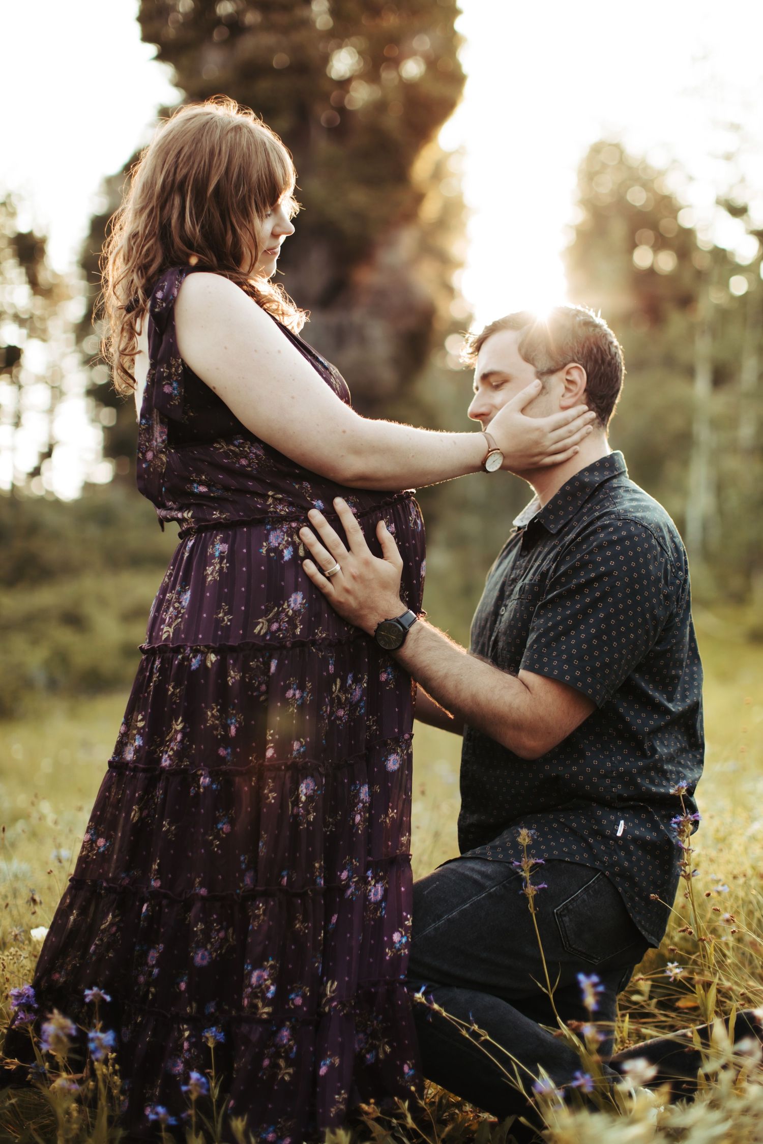 Maternity photoshoot in Boise
