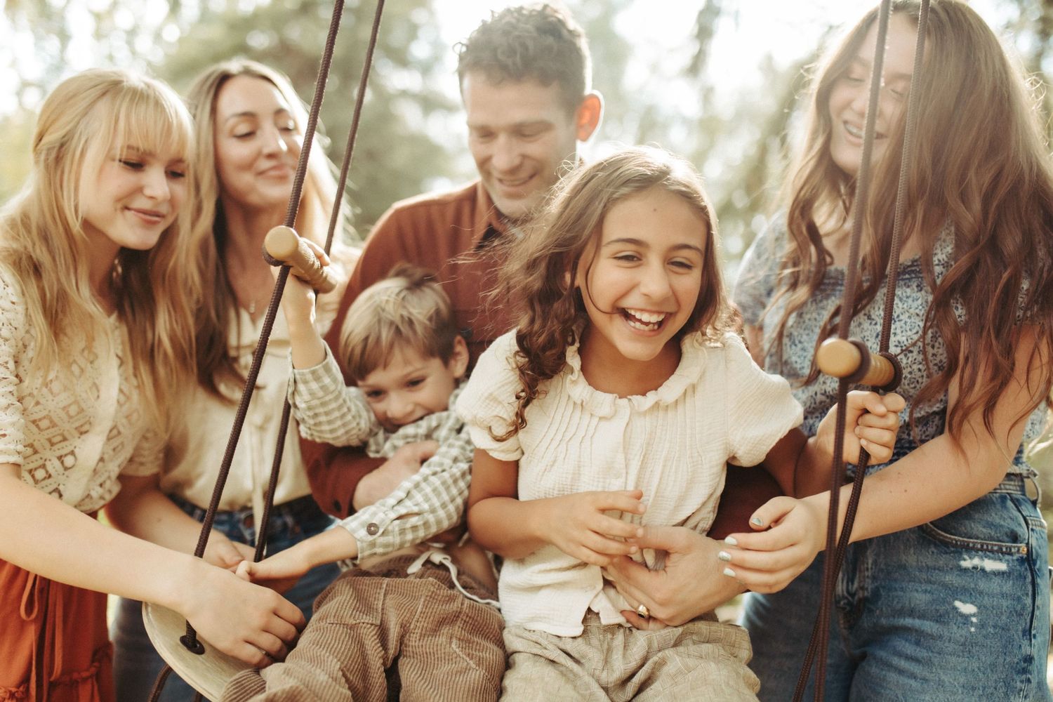Family photoshoot at home in Boise Idaho