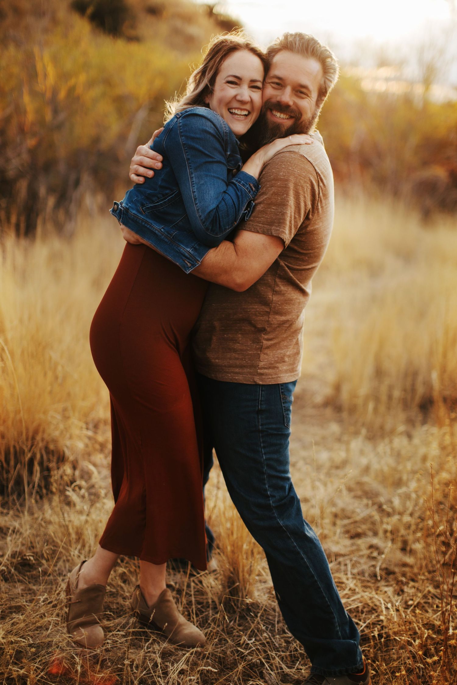 Family photoshoot outdoors in Boise