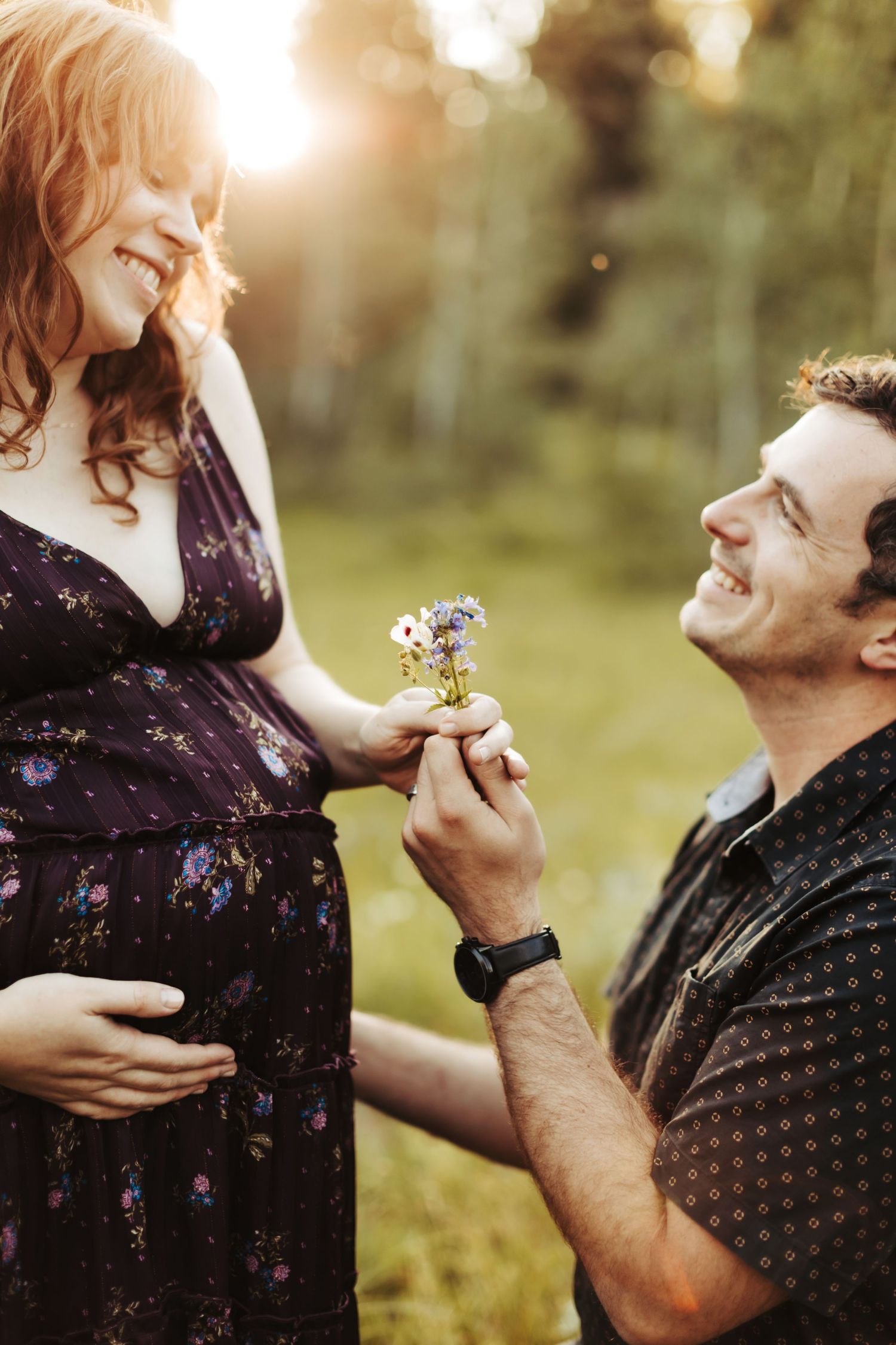 Maternity photoshoot in Boise