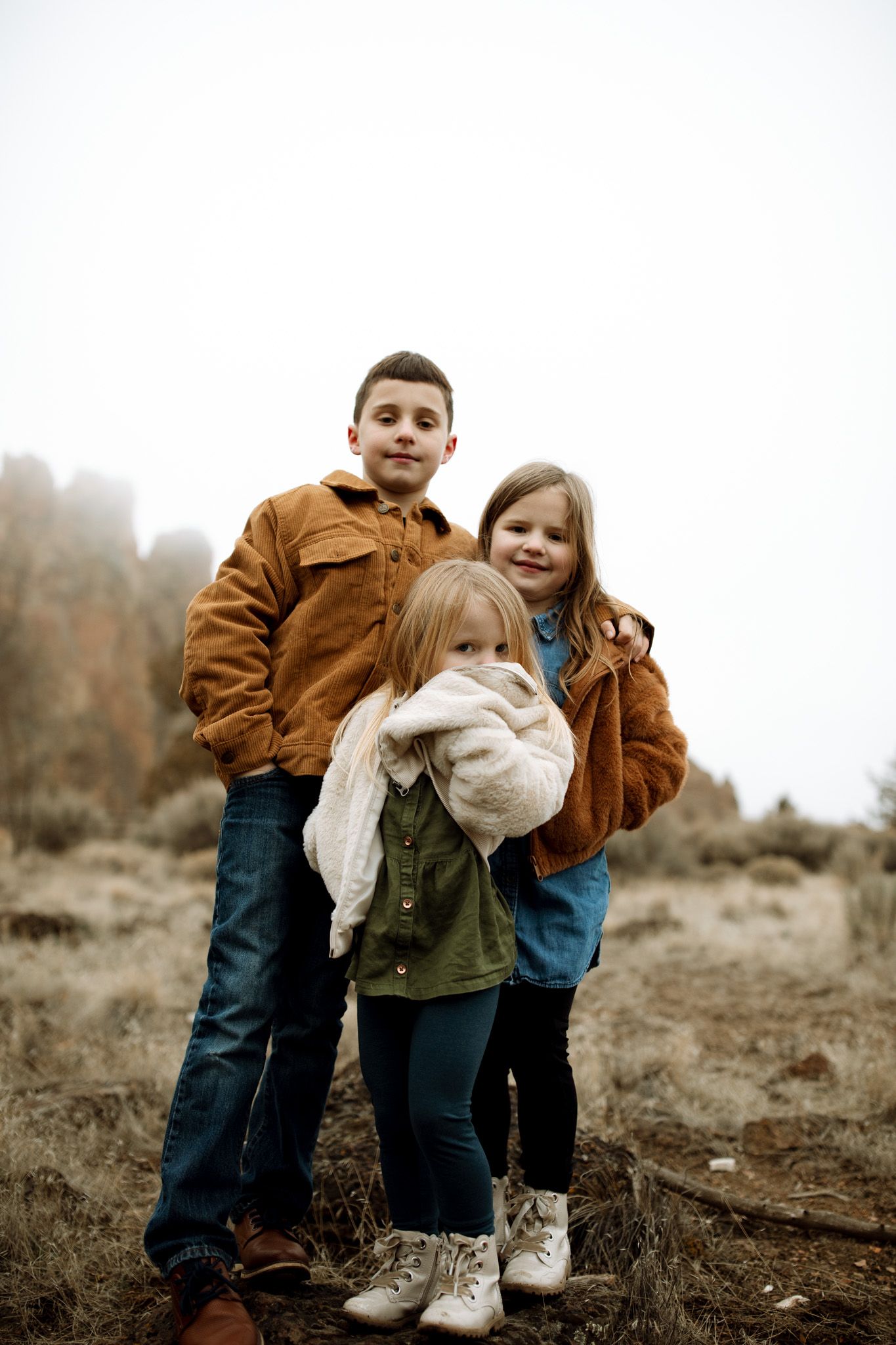 Family photoshoot in Redmond Oregon