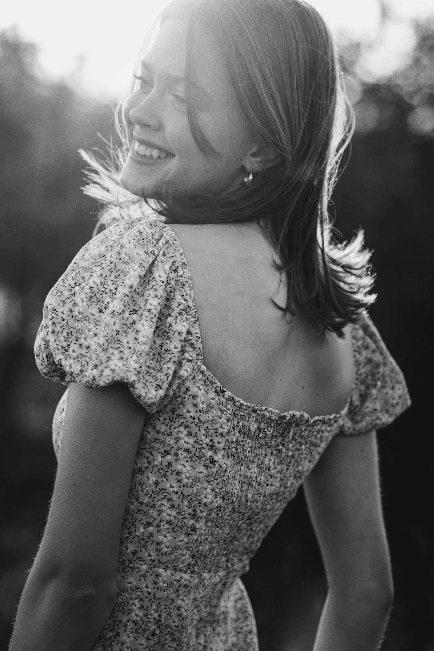 Senior photoshoot in downtown Boise