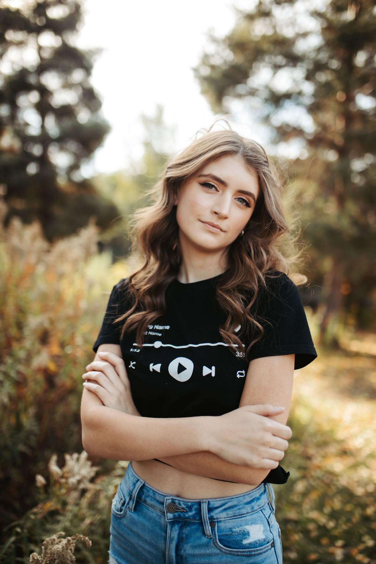Senior photoshoot in downtown Boise