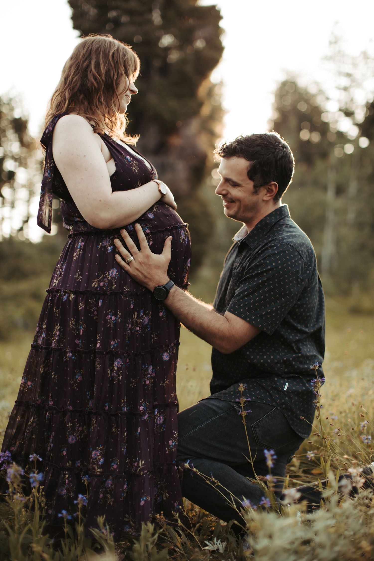 Maternity photoshoot in Boise