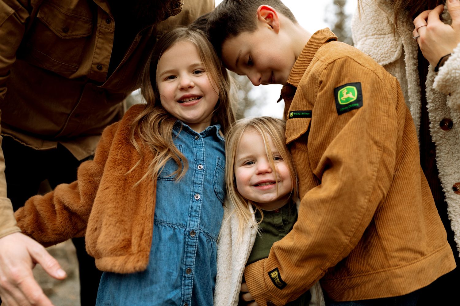 Family photoshoot in Redmond Oregon