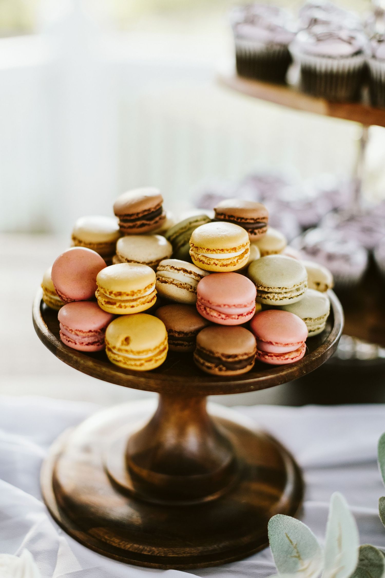 Photograph of wedding decor at Shay Meadow Ranch in Big Bear California
