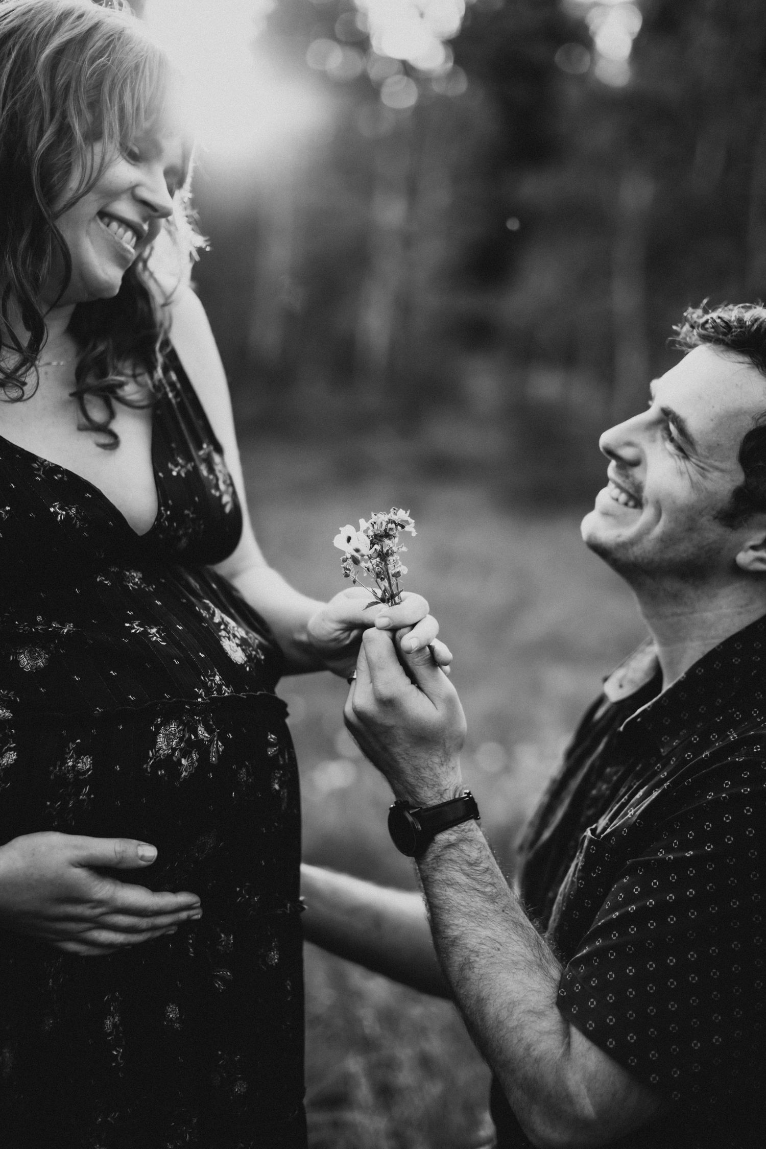 Maternity photoshoot in Boise