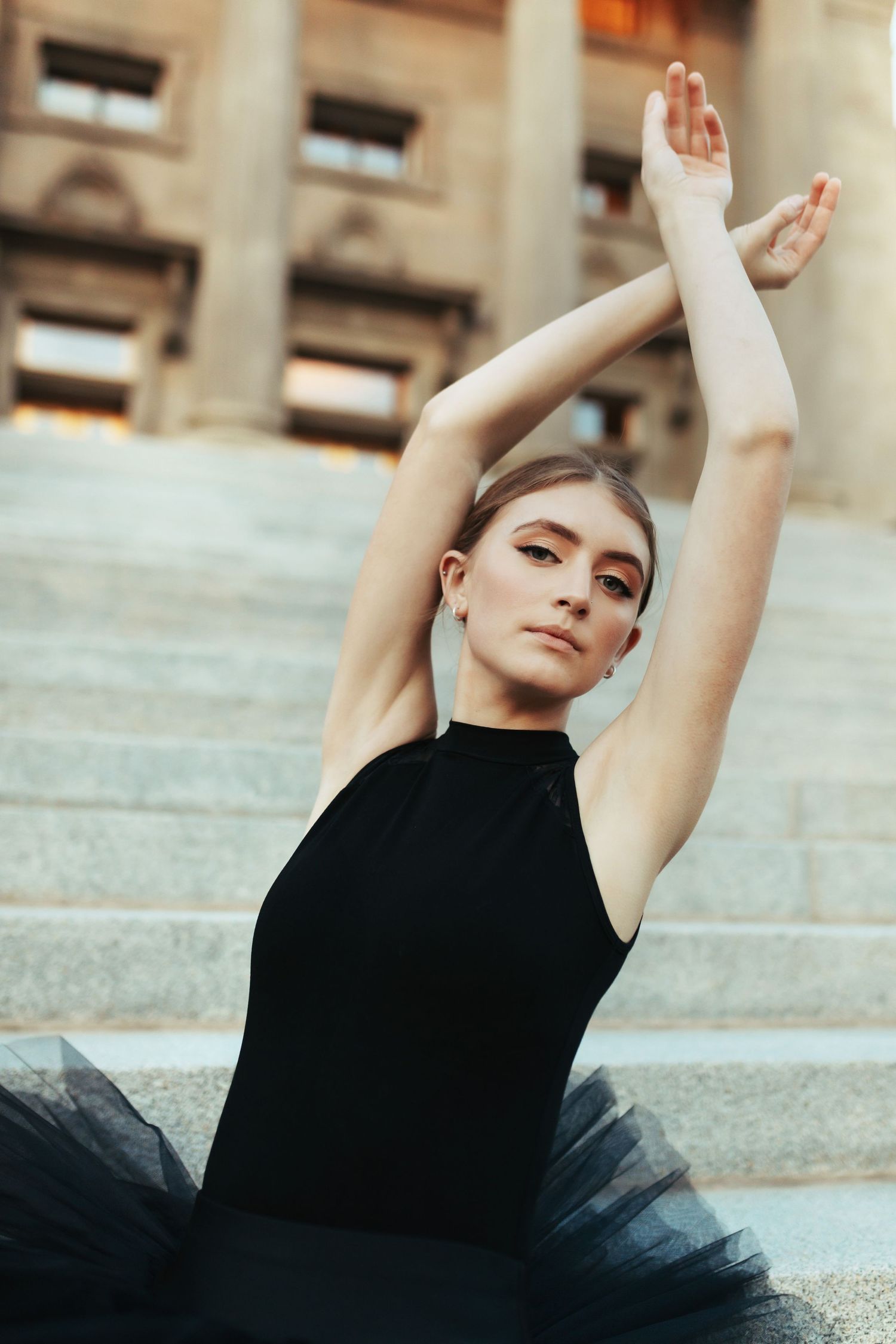 Senior photoshoot in downtown Boise