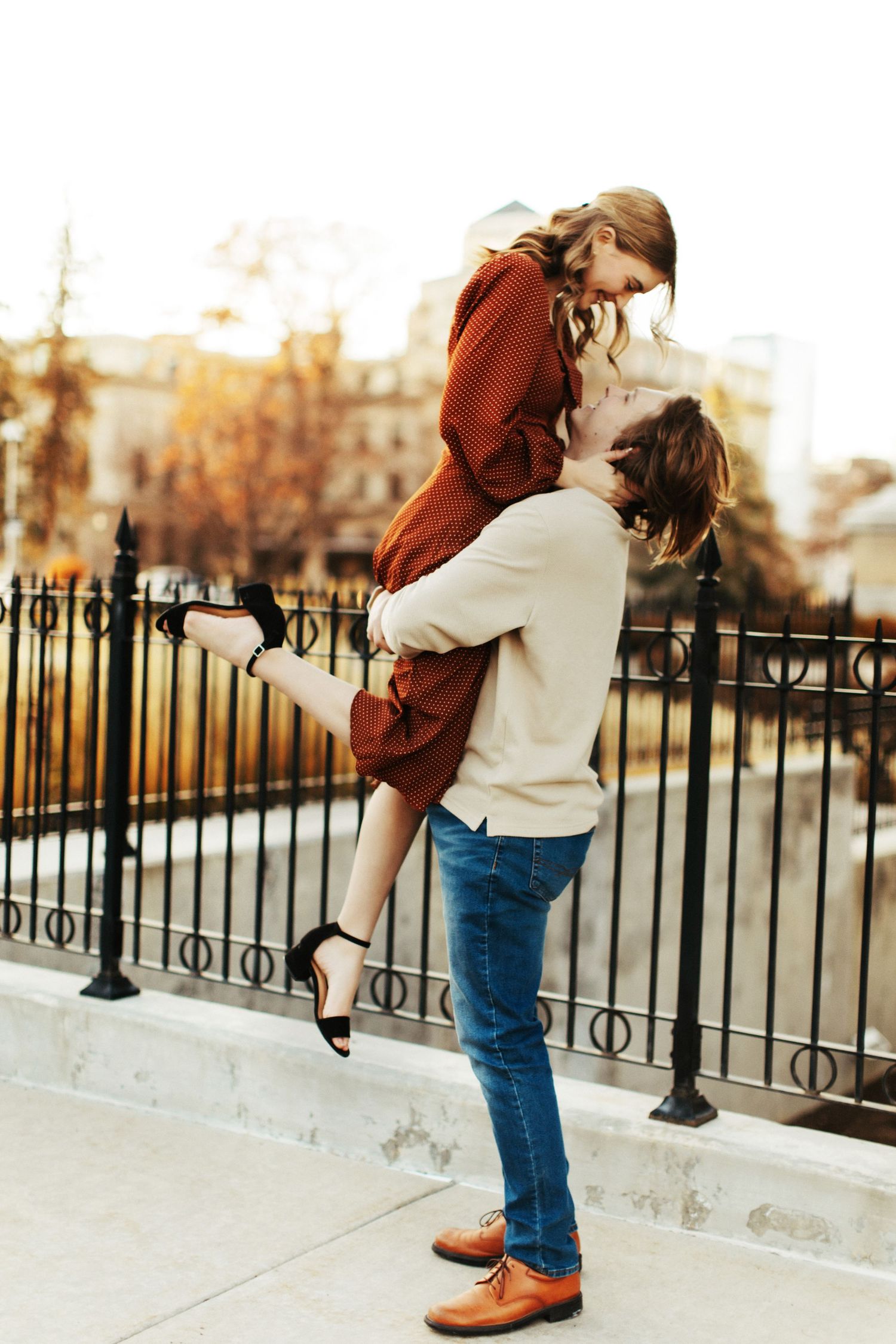 Engagement photoshoot in Boise Idaho