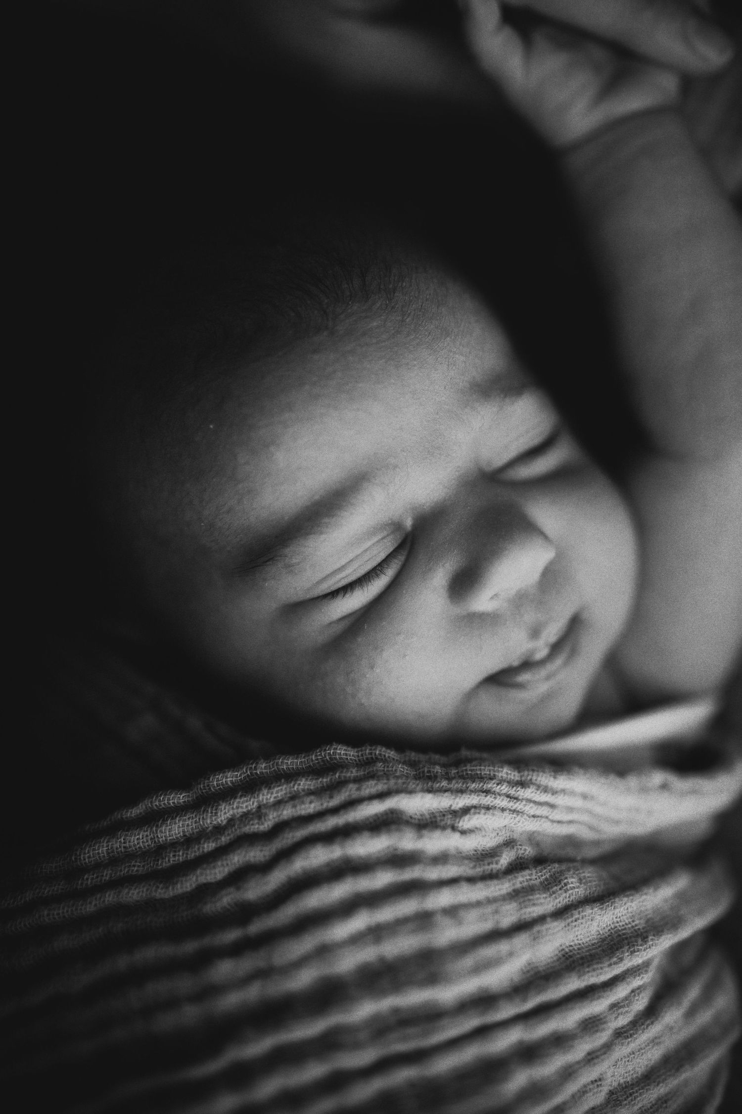 Newborn photography in home in Boise Idaho