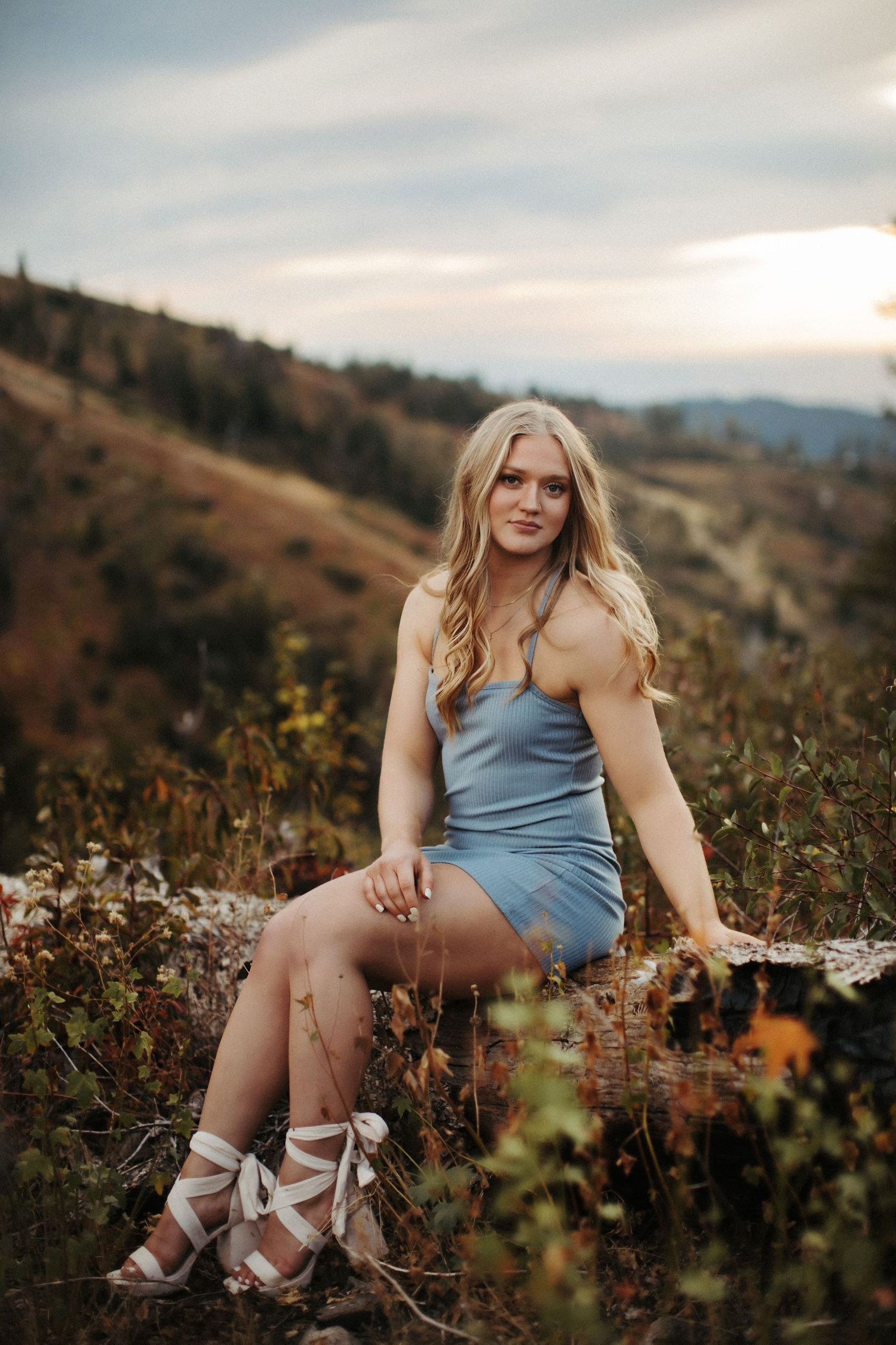 Creative senior portraits in Boise Idaho