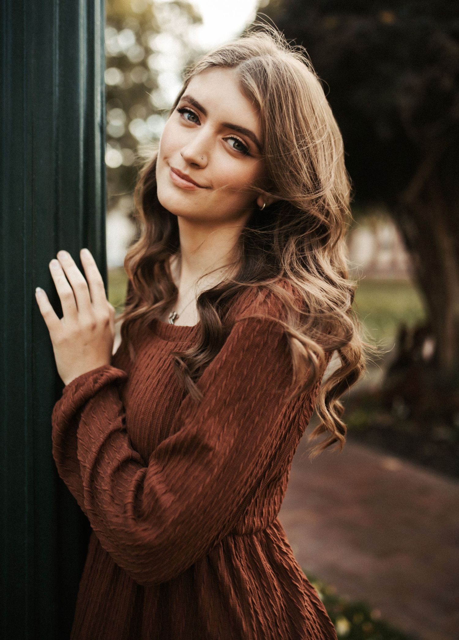 Senior photoshoot in downtown Boise