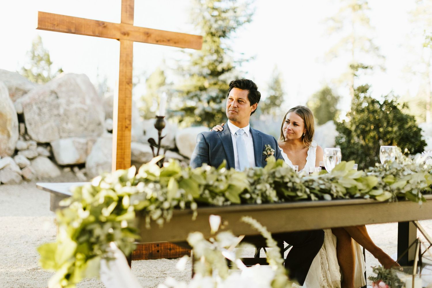Wedding photography at Shay Meadows Ranch in Big Bear California