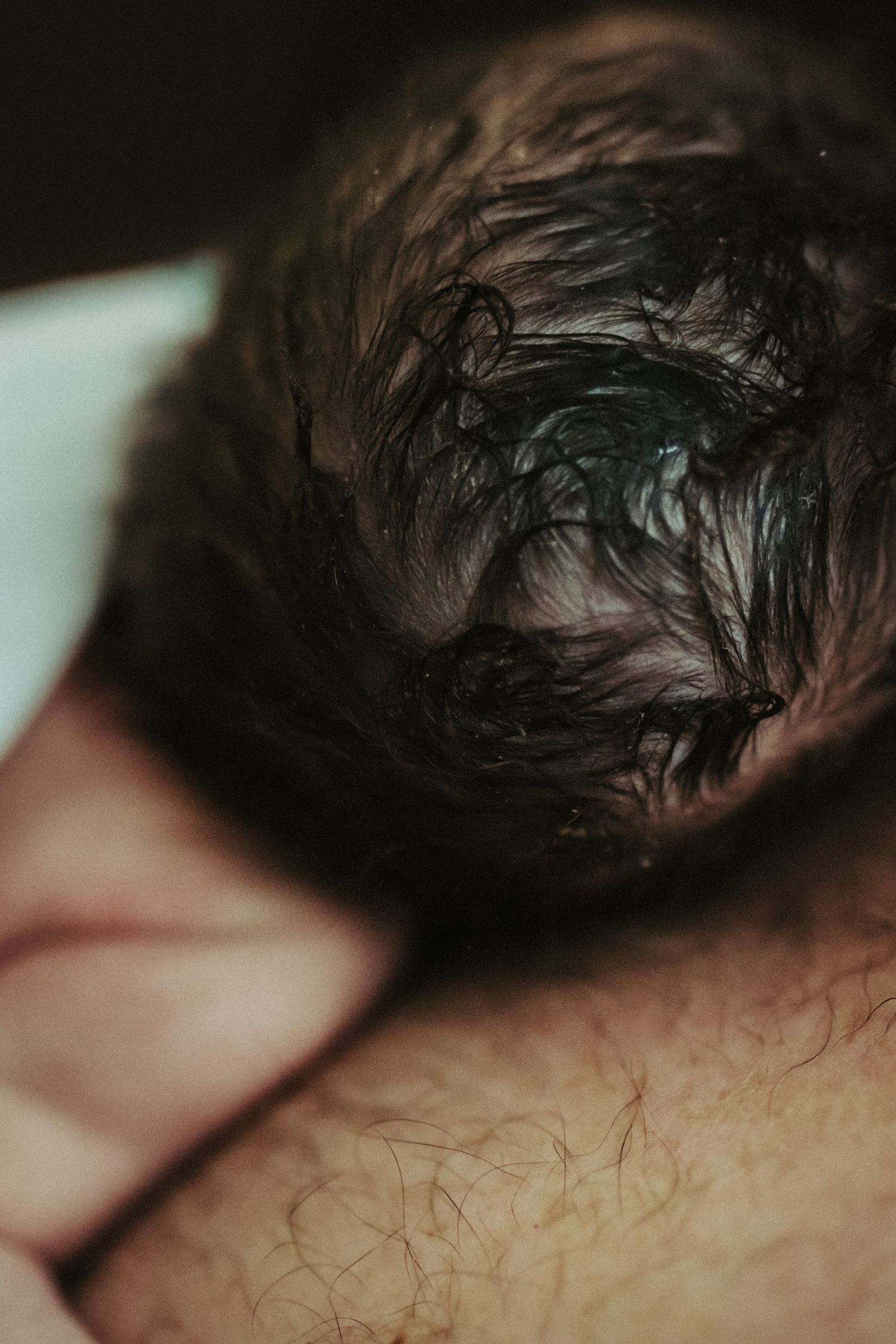 Detail photo of a newborn in Boise Idaho