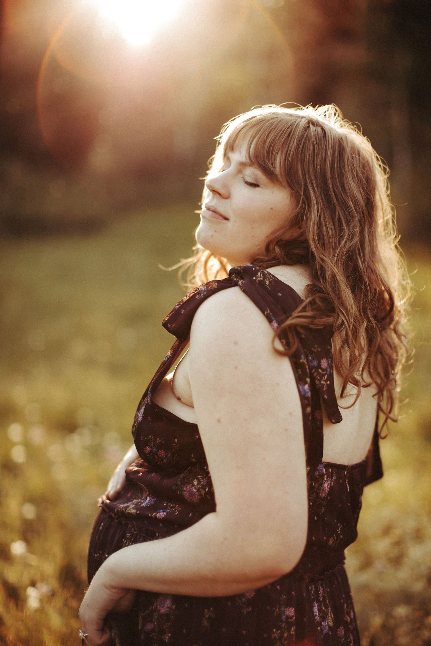 Maternity photoshoot in Boise