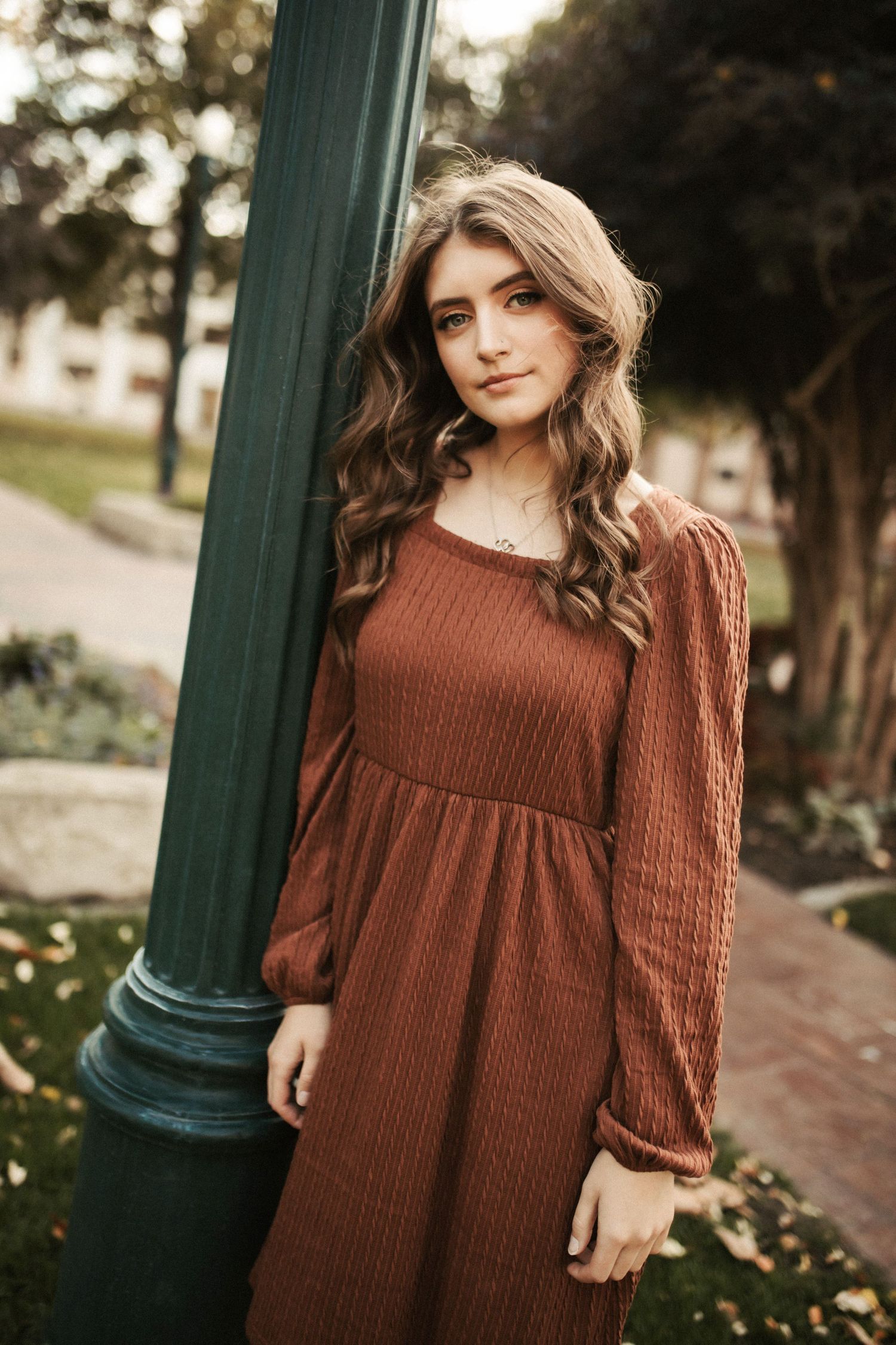 Senior photoshoot in downtown Boise
